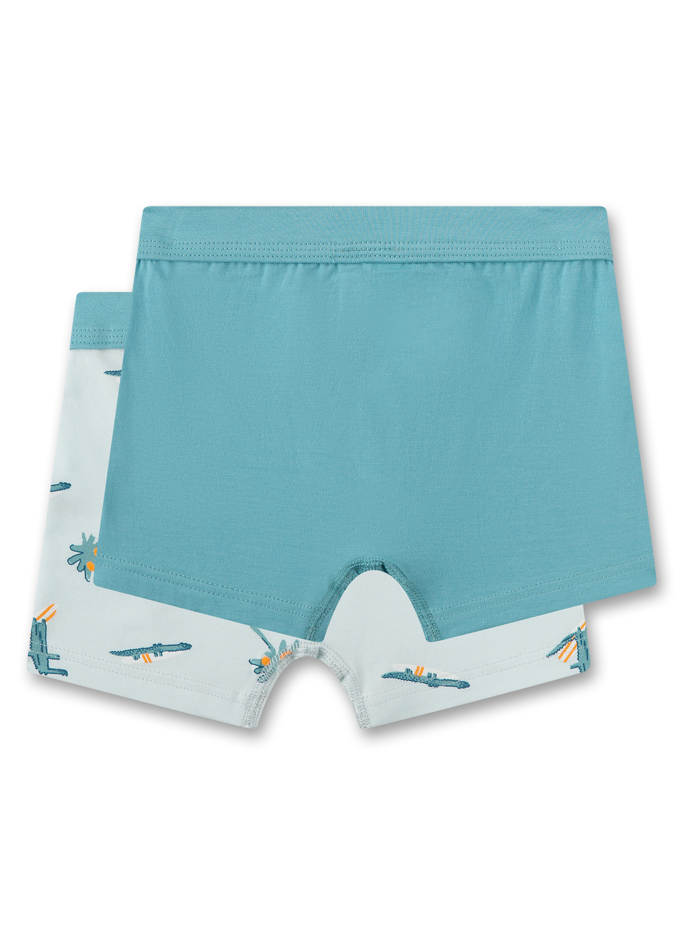 Jungen-Hipshorts (Doppelpack) Hellblau