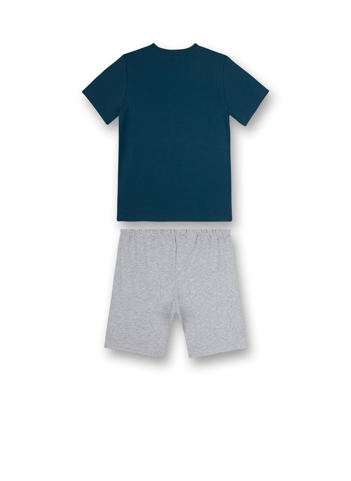 Jungen-Schlafanzug kurz Blau Ocean Breeze