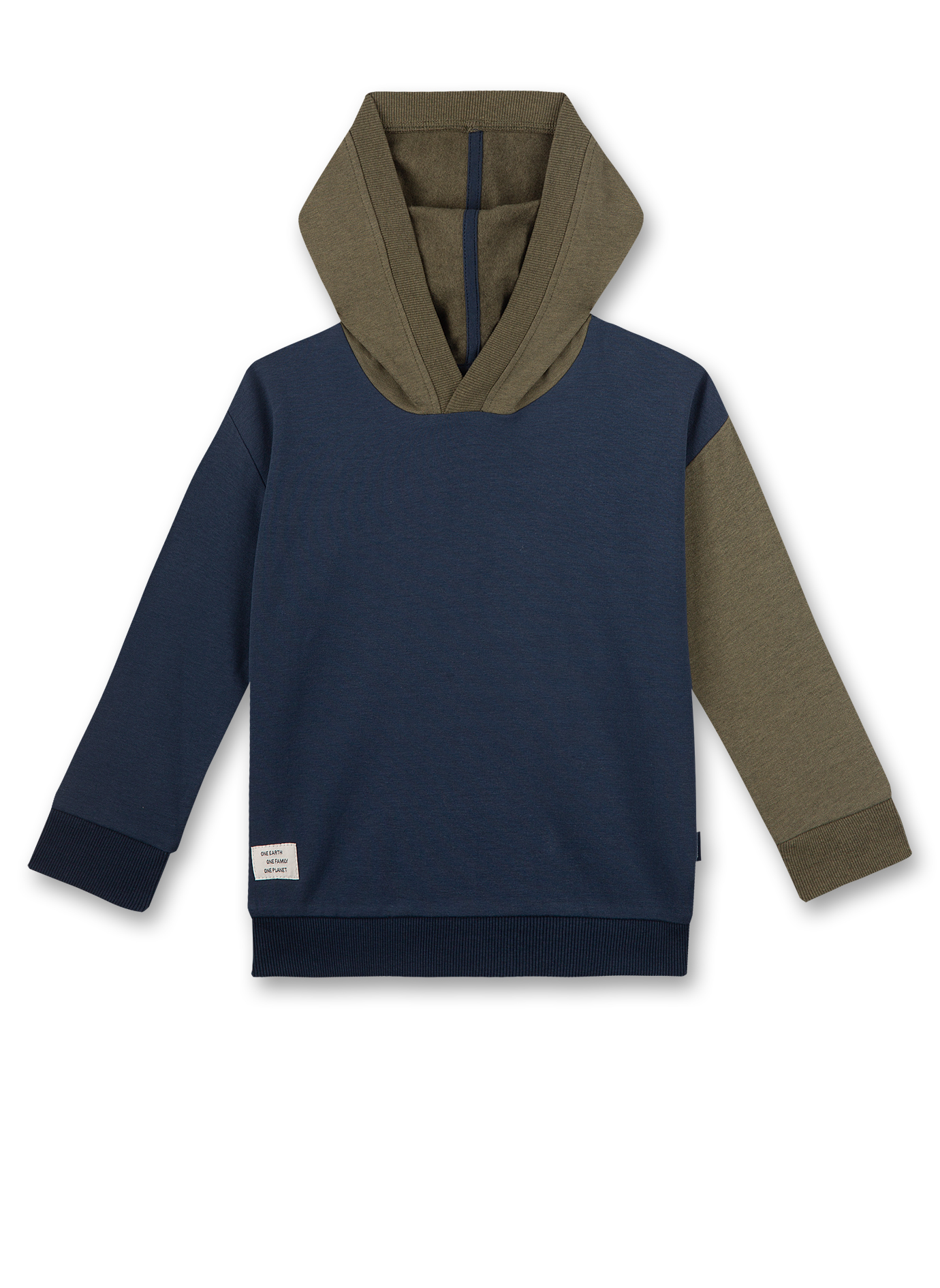 Jungen-Sweatshirt Blau Expedition