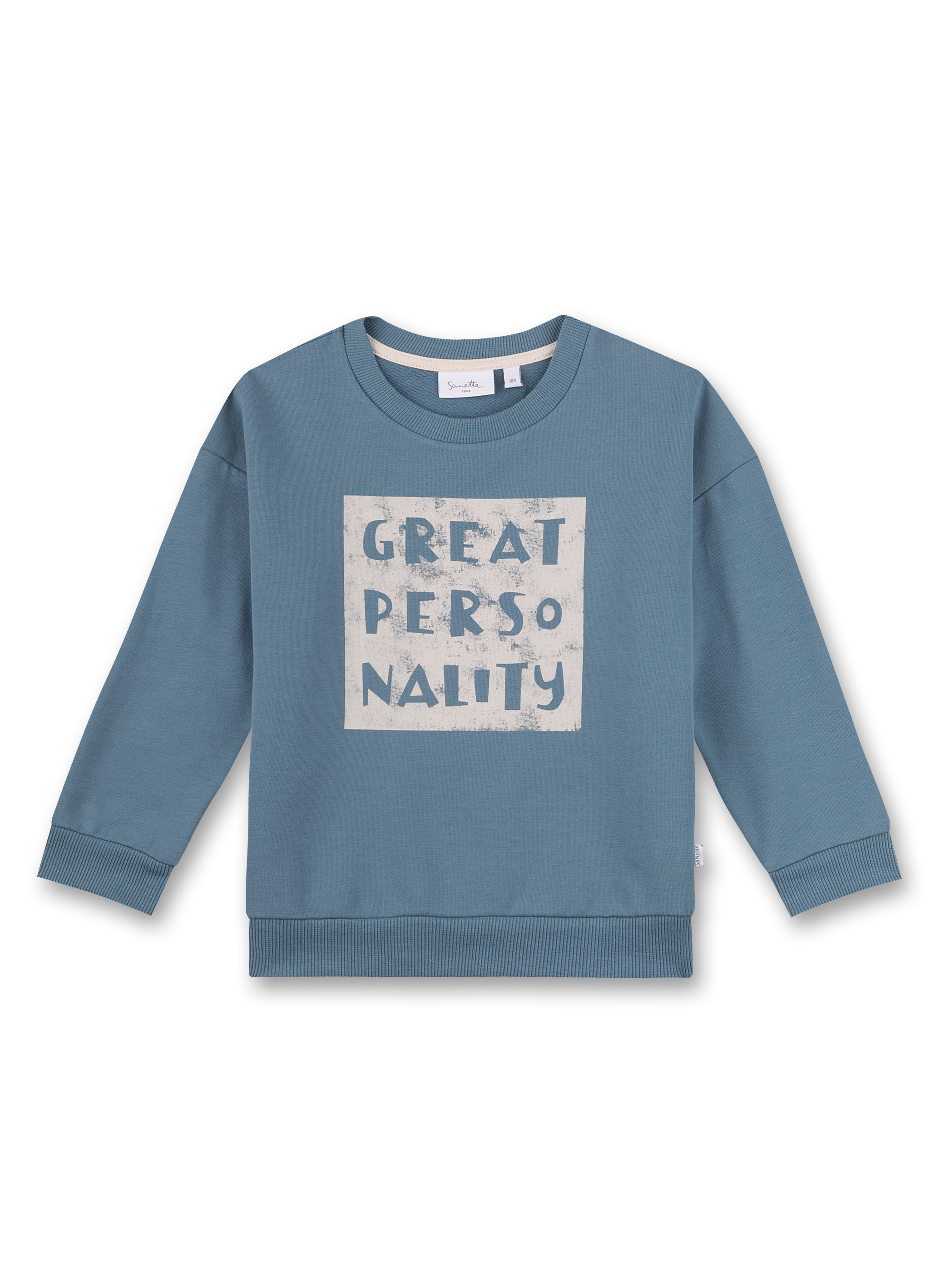 Jungen-Sweatshirt Blau