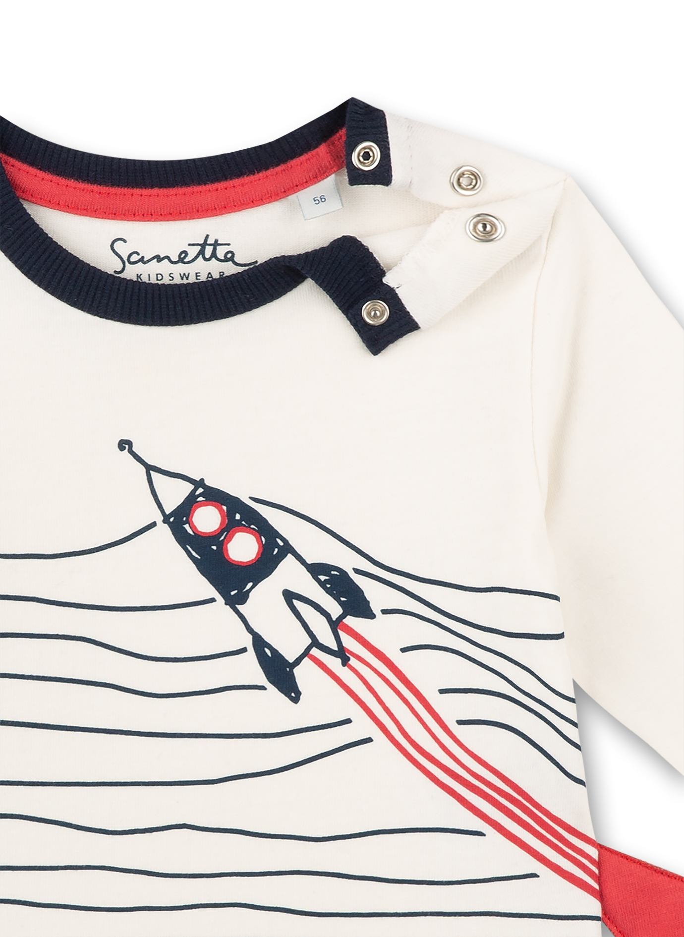 Jungen-Shirt langarm Off-White Inter Galactic 