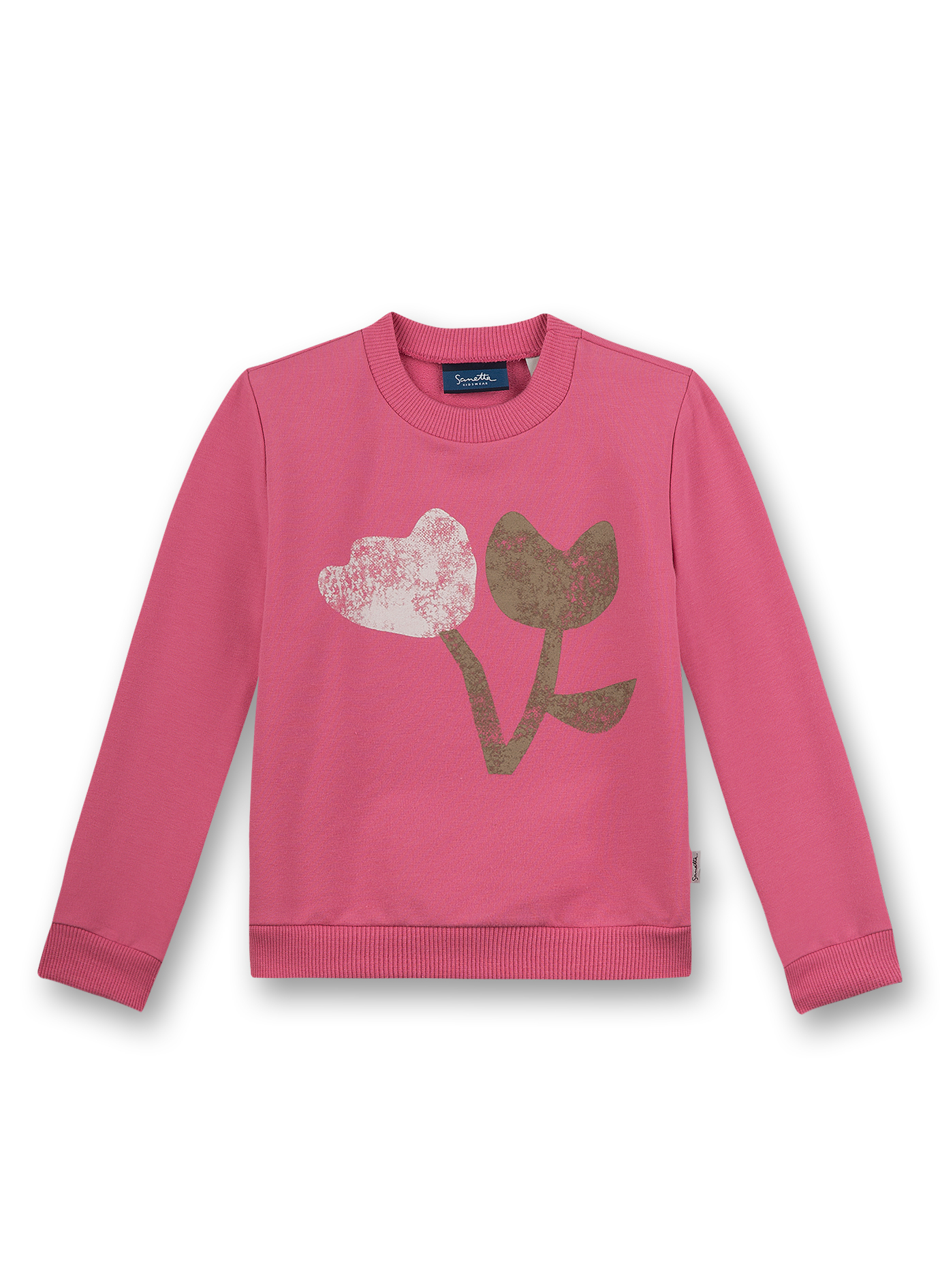 Mädchen-Sweatshirt Pink Flower