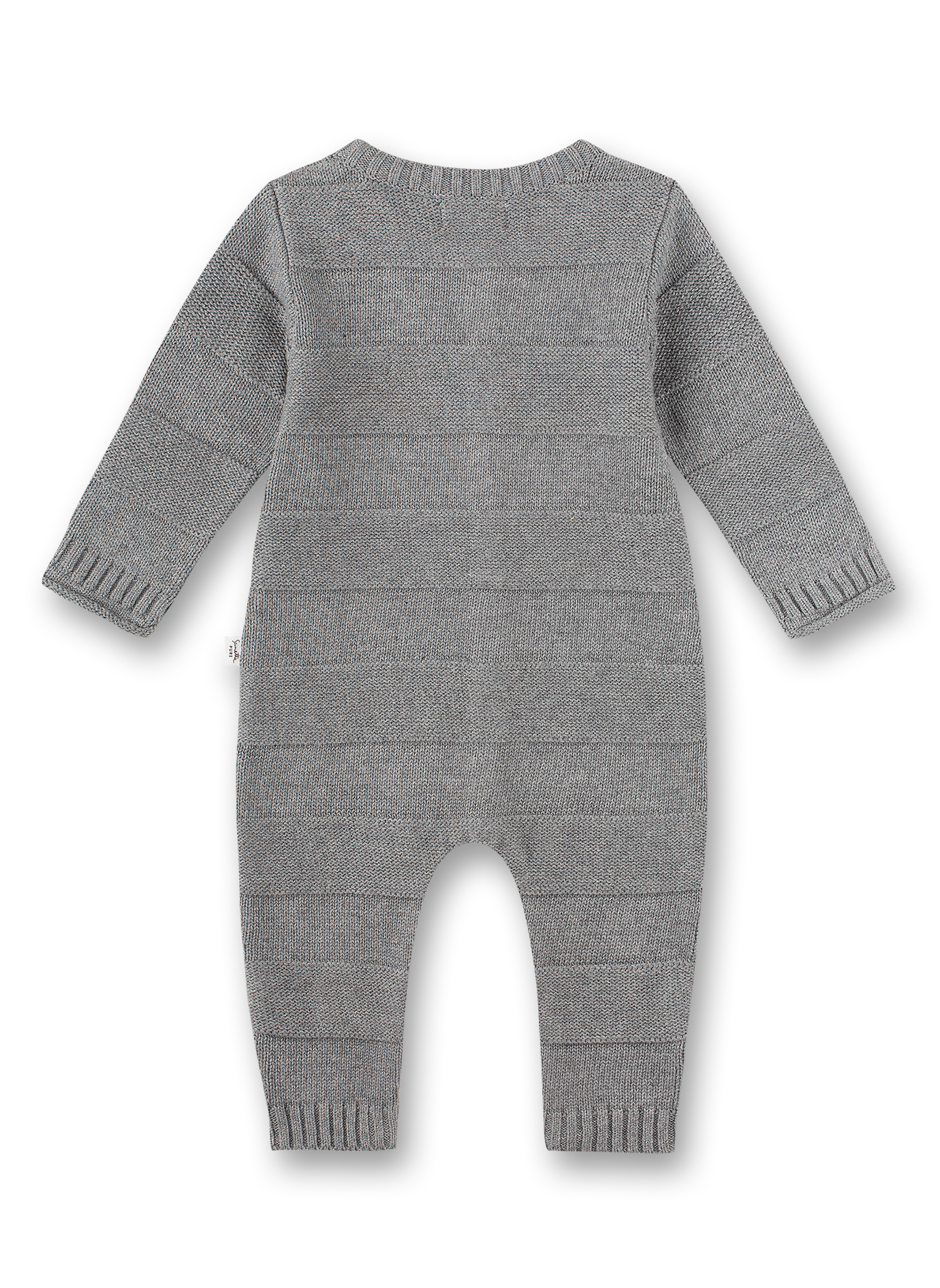 Unisex Strick-Overall Graumelange