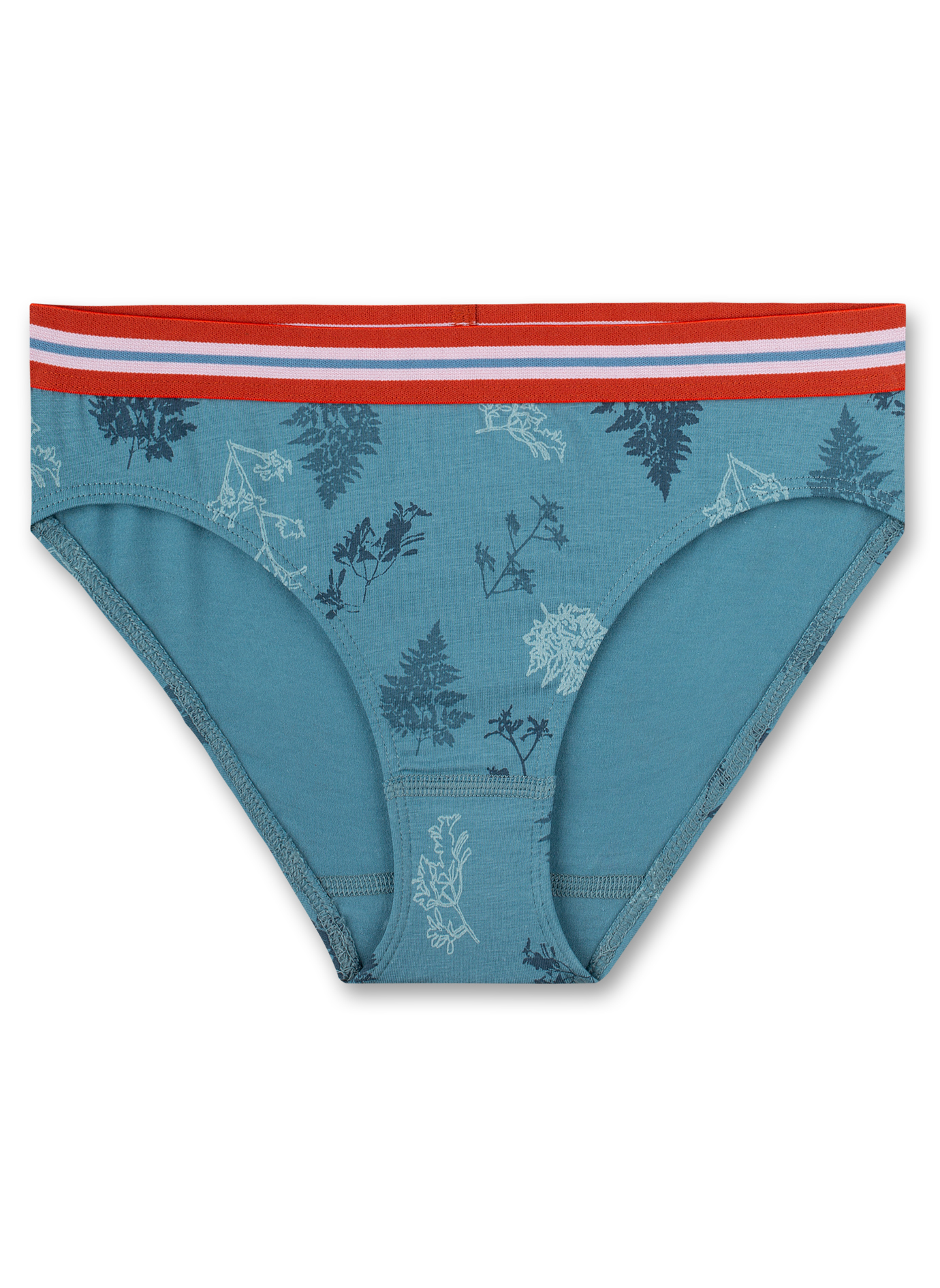Mädchen-Rioslip Blau Night Flowers