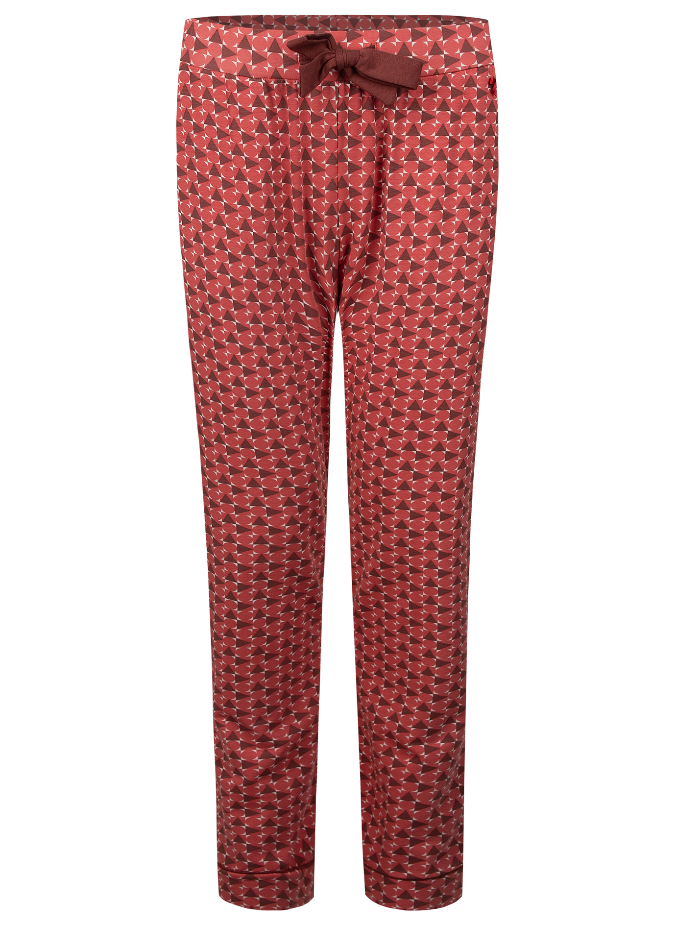 Damen-Schlafhose Rot