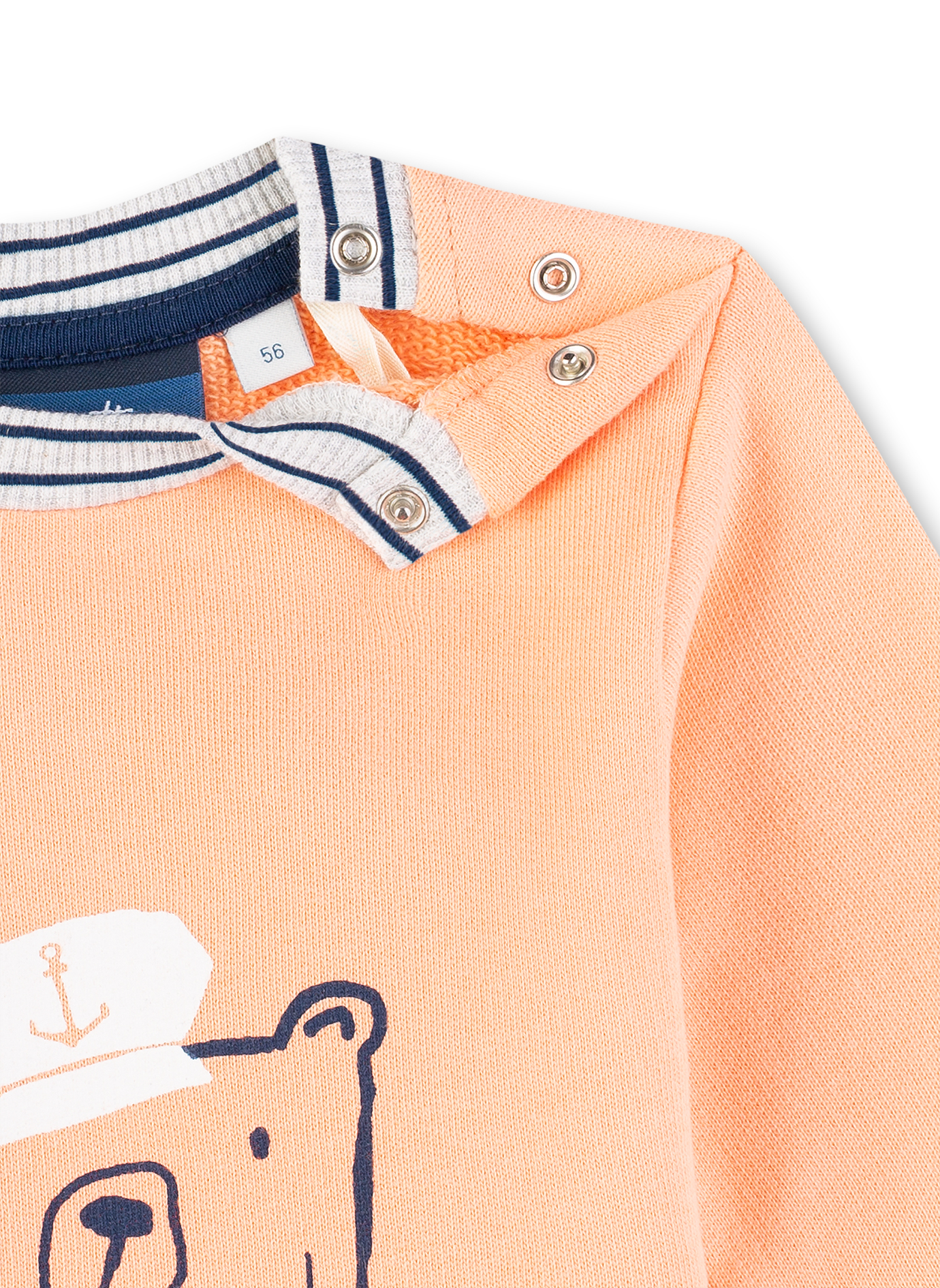 Jungen-Sweatshirt Orange Submarine