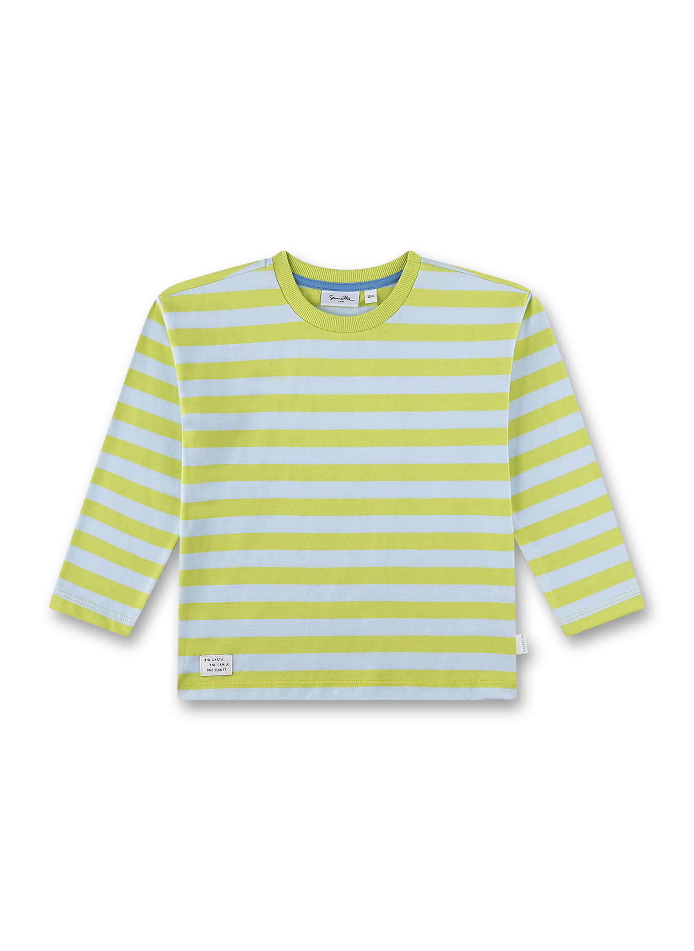 Jungen-Langarmshirt grün