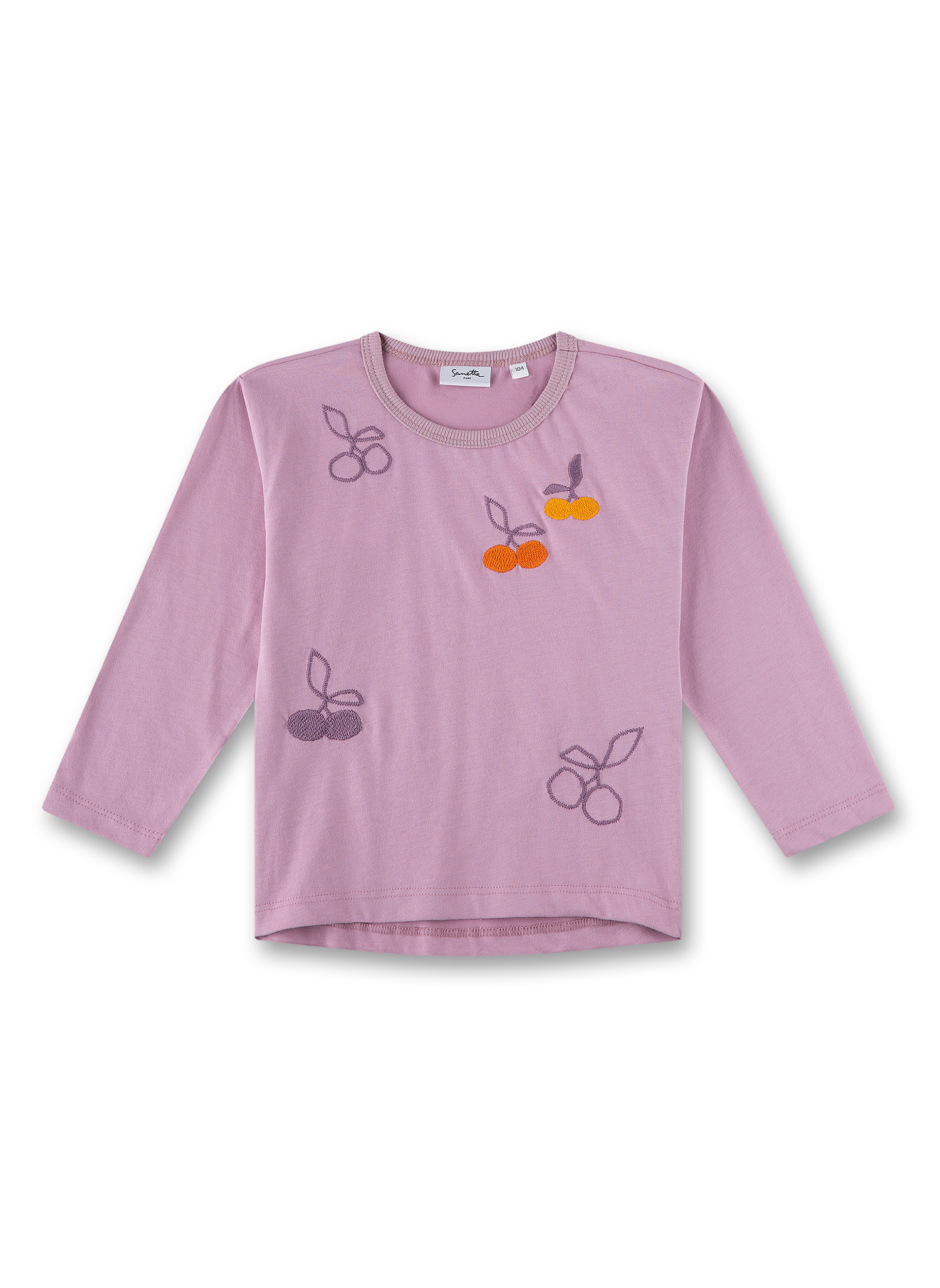 Mädchen-Langarmshirt Rosa