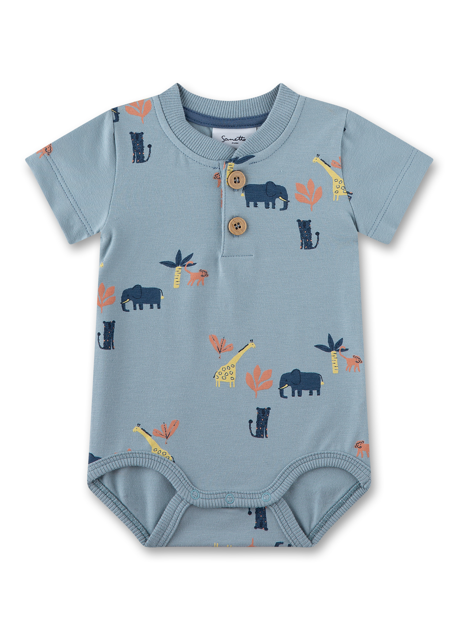 Body kurzarm Blau 