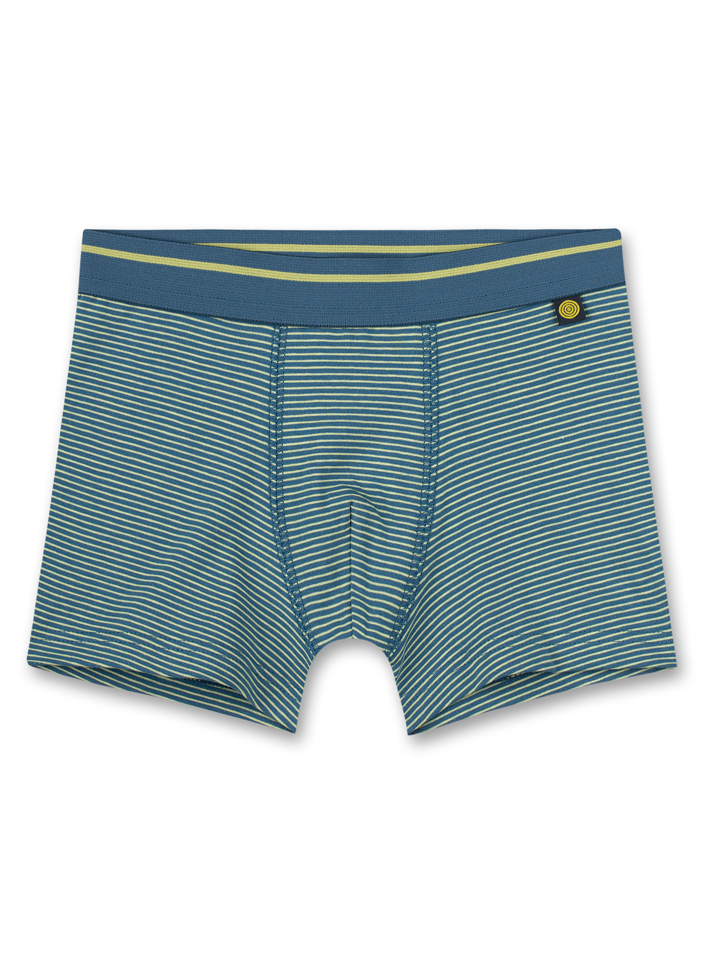 Jungen-Hipshorts Blau geringelt Moon