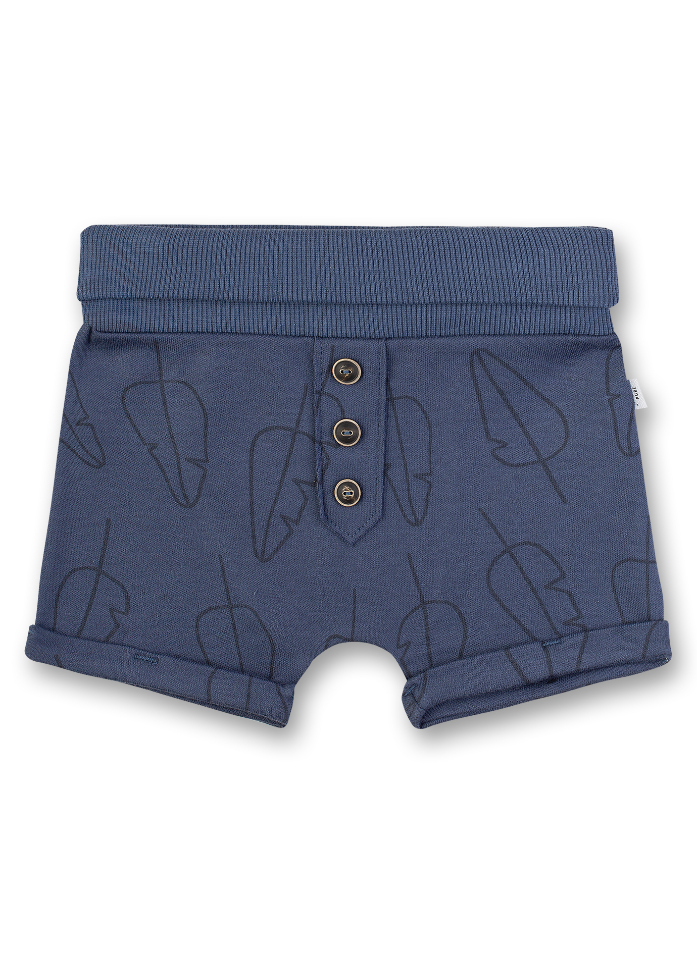 Jungen-Shorts Dunkelblau