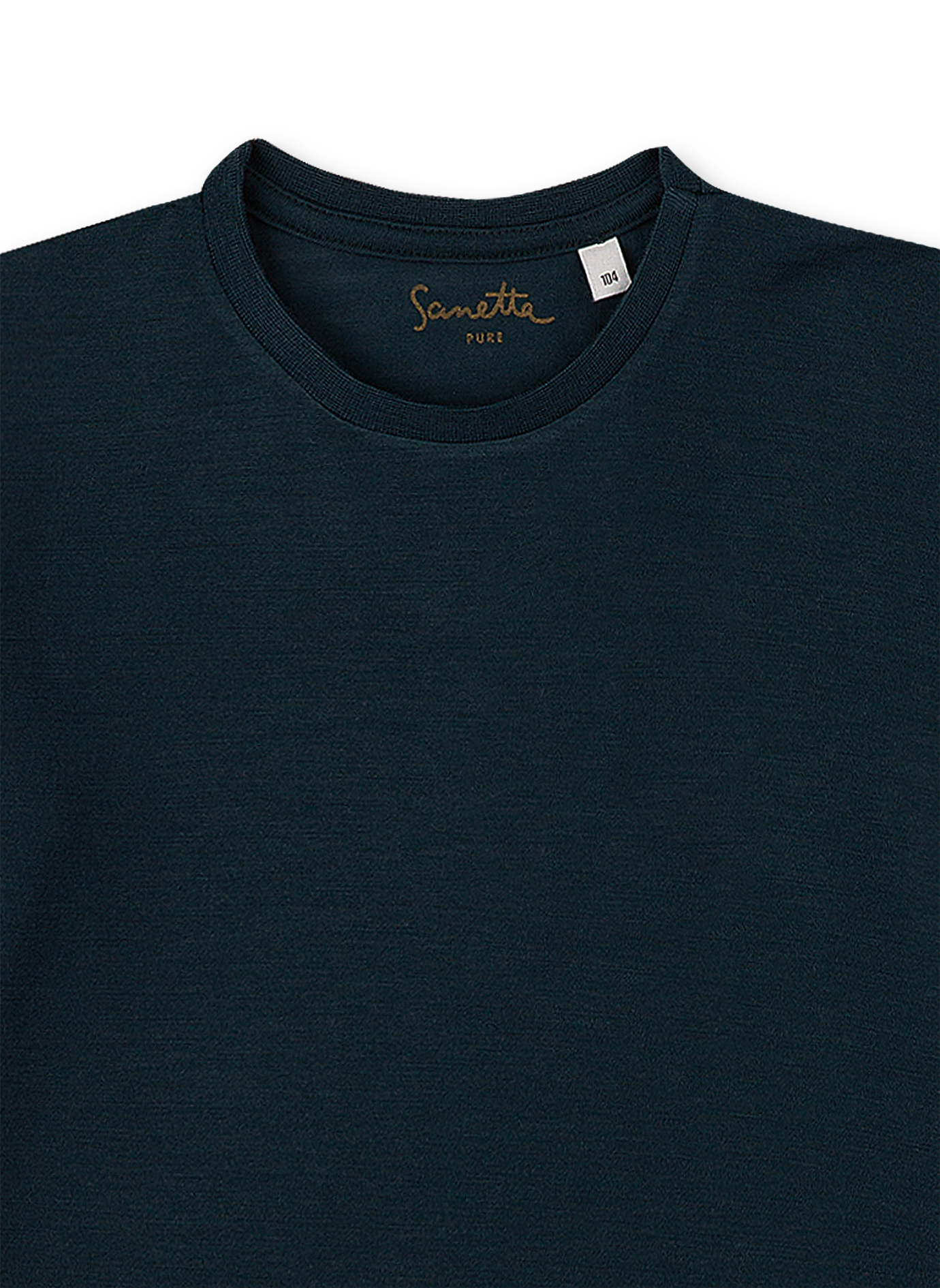 Jungen-Shirt langarm Dunkelgrün