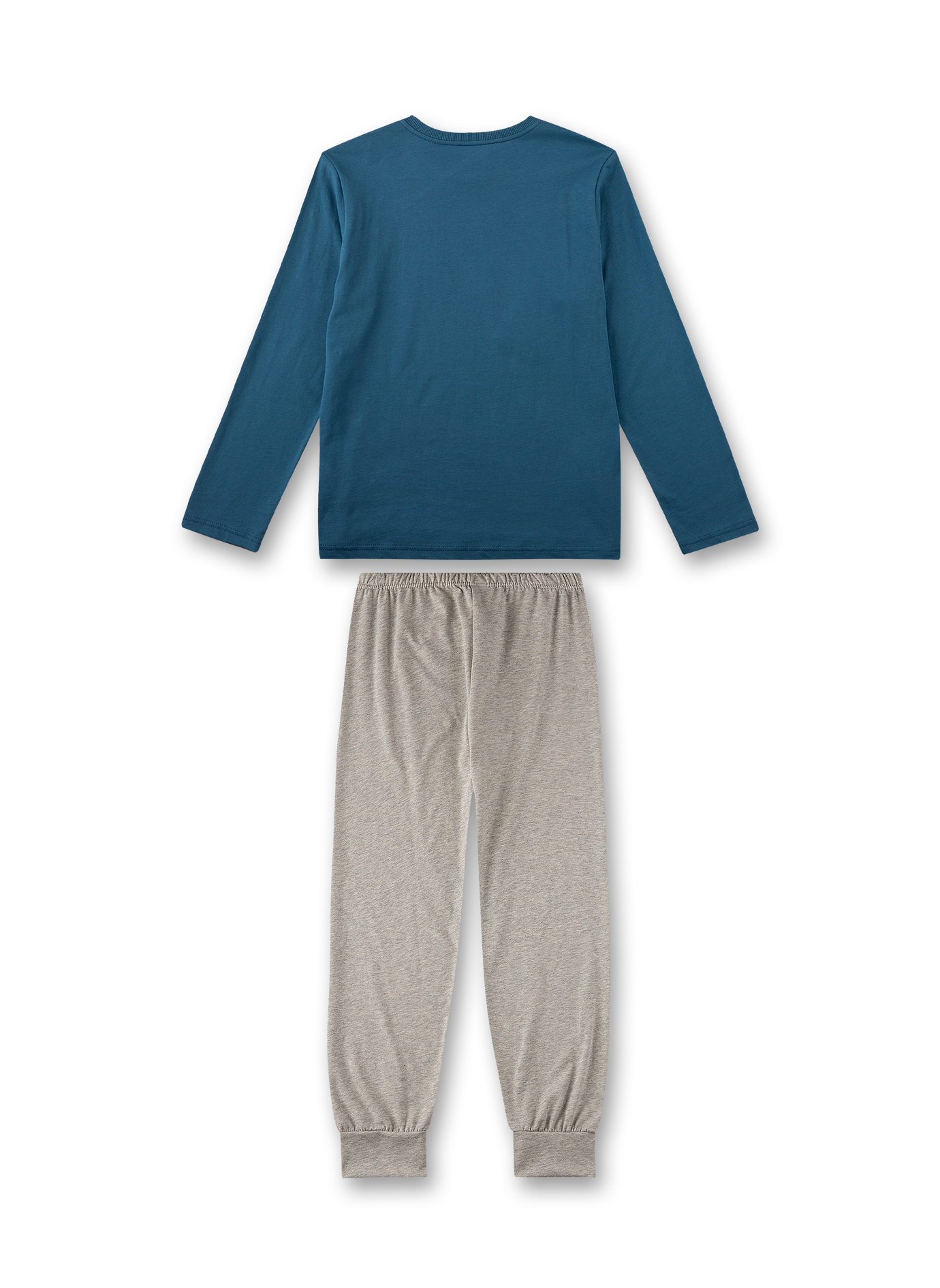 Jungen-Schlafanzug lang Blau