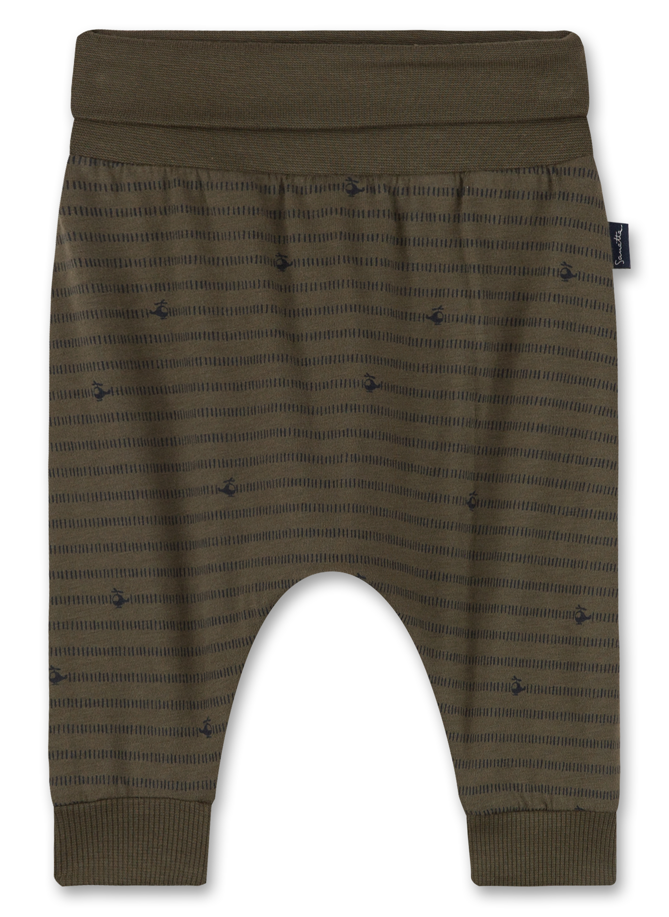 Jungen-Hose Grün Let's fly