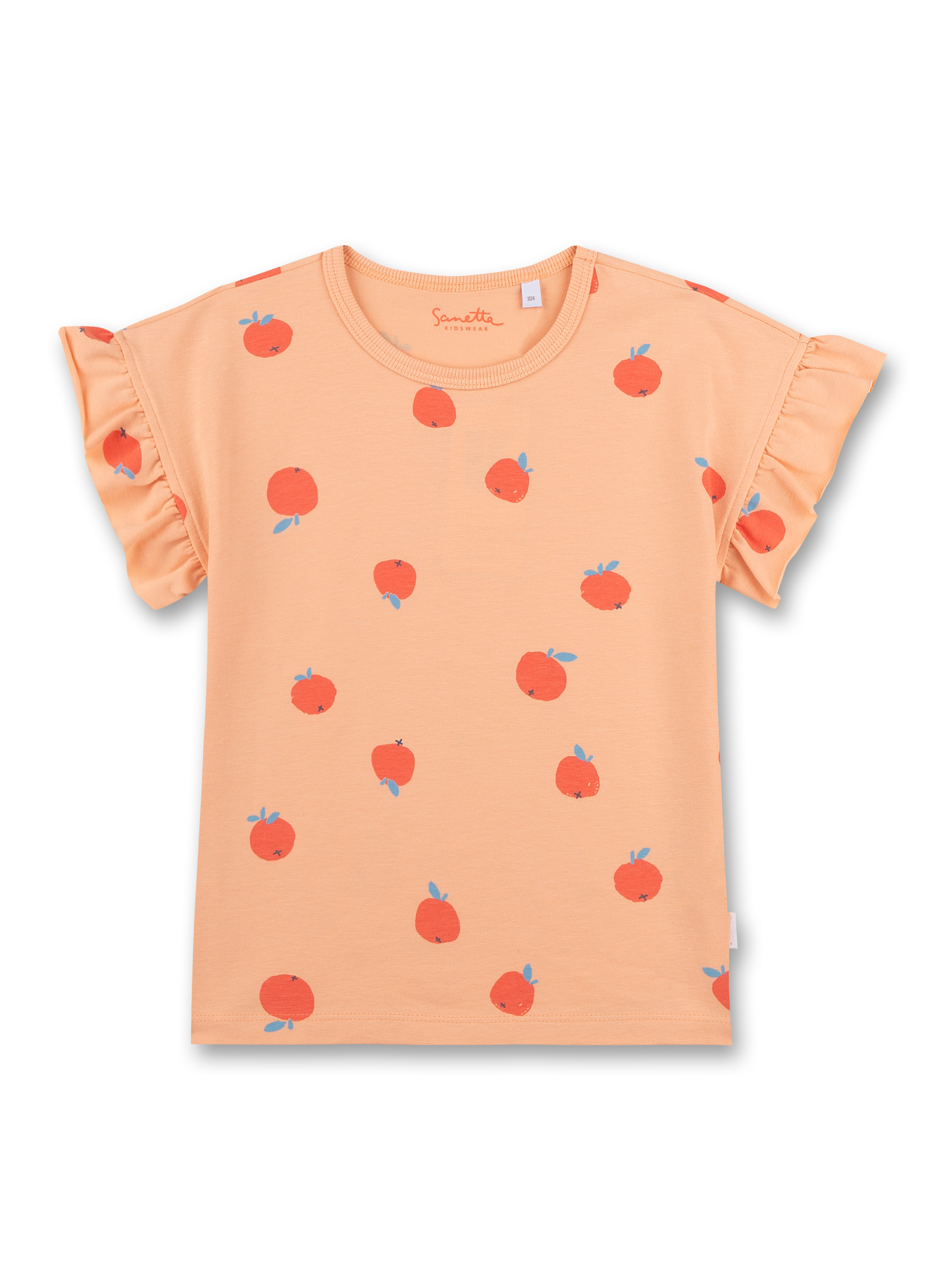 Mädchen T-Shirt Orange