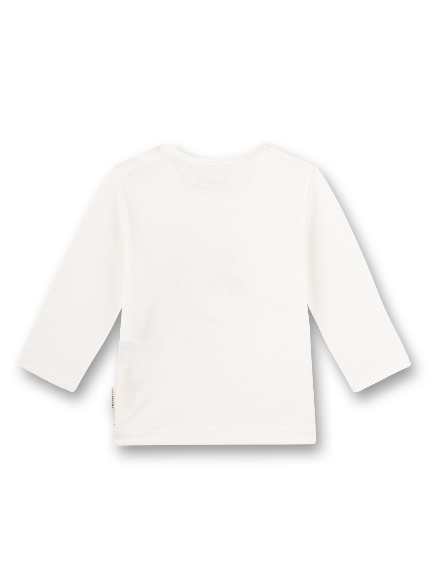 Jungen-Shirt langarm Off-White Family Elephant