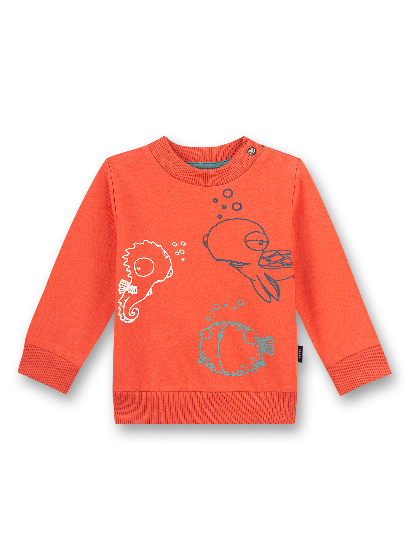 Jungen-Sweatshirt Rot