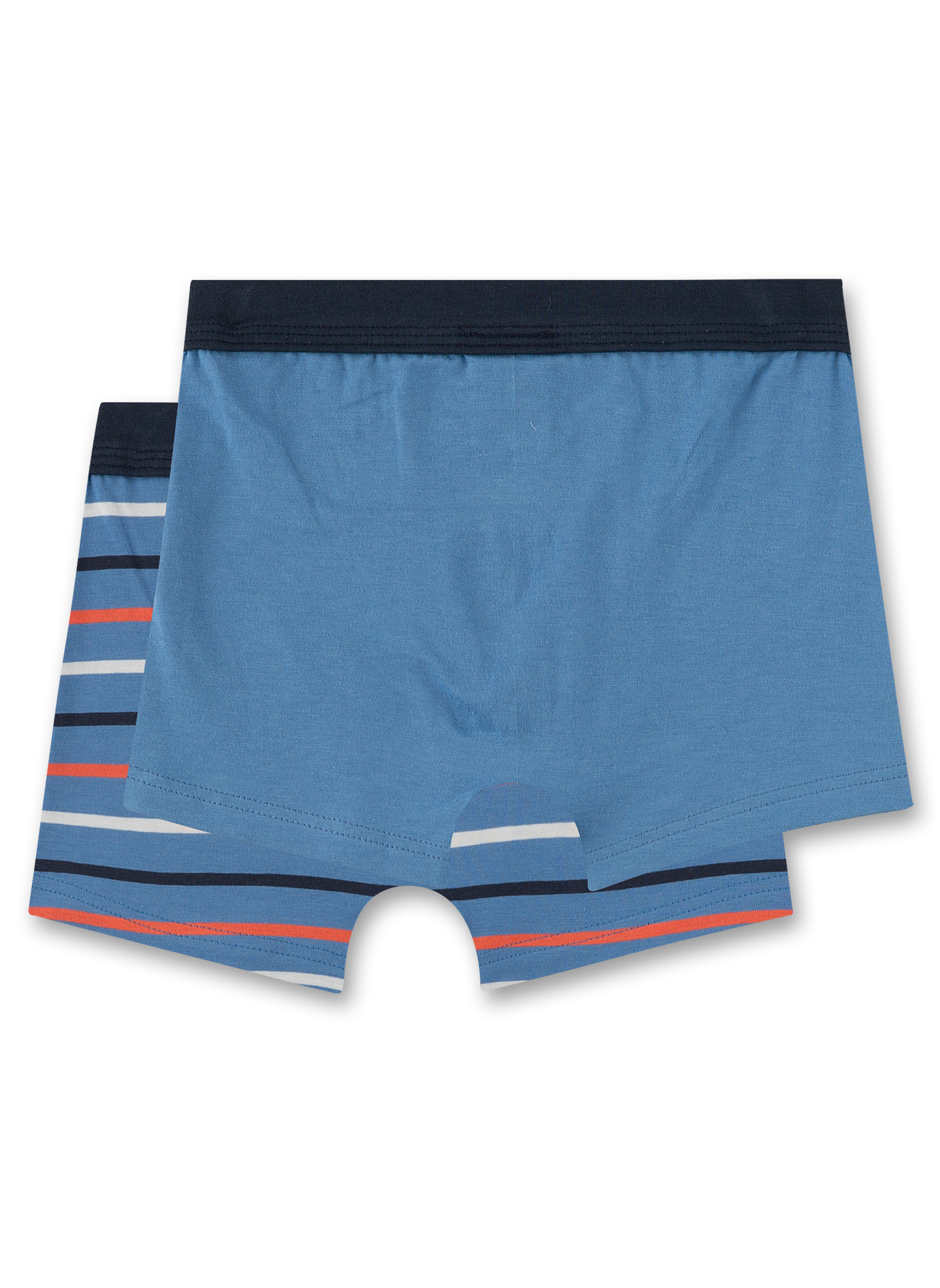 Jungen-Hipshorts (Doppelpack) Blau