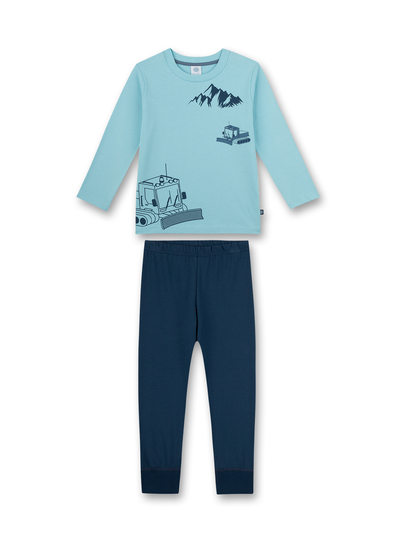 Jungen-Schlafanzug Blau