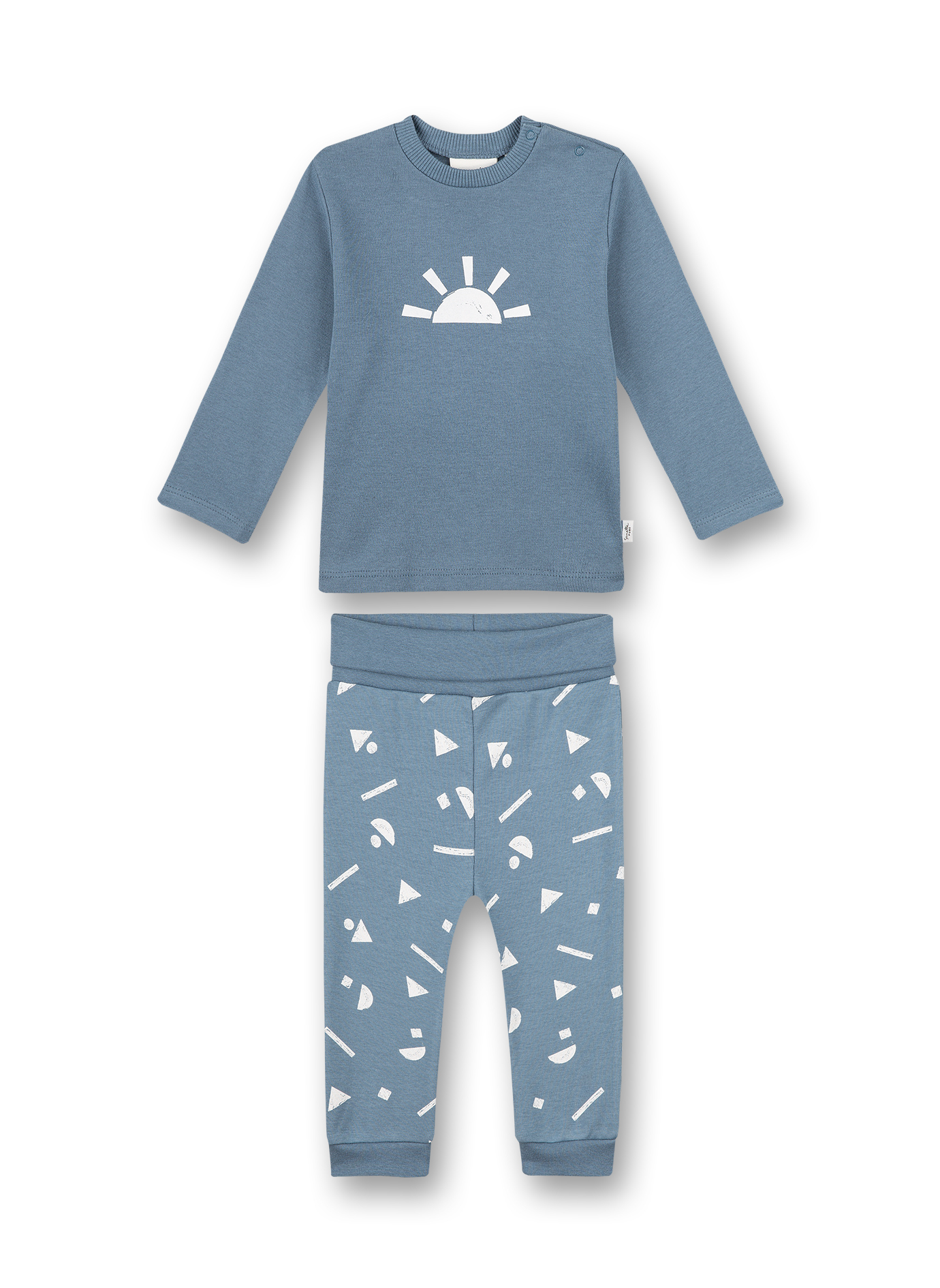 Jungen-Schlafanzug lang Blau