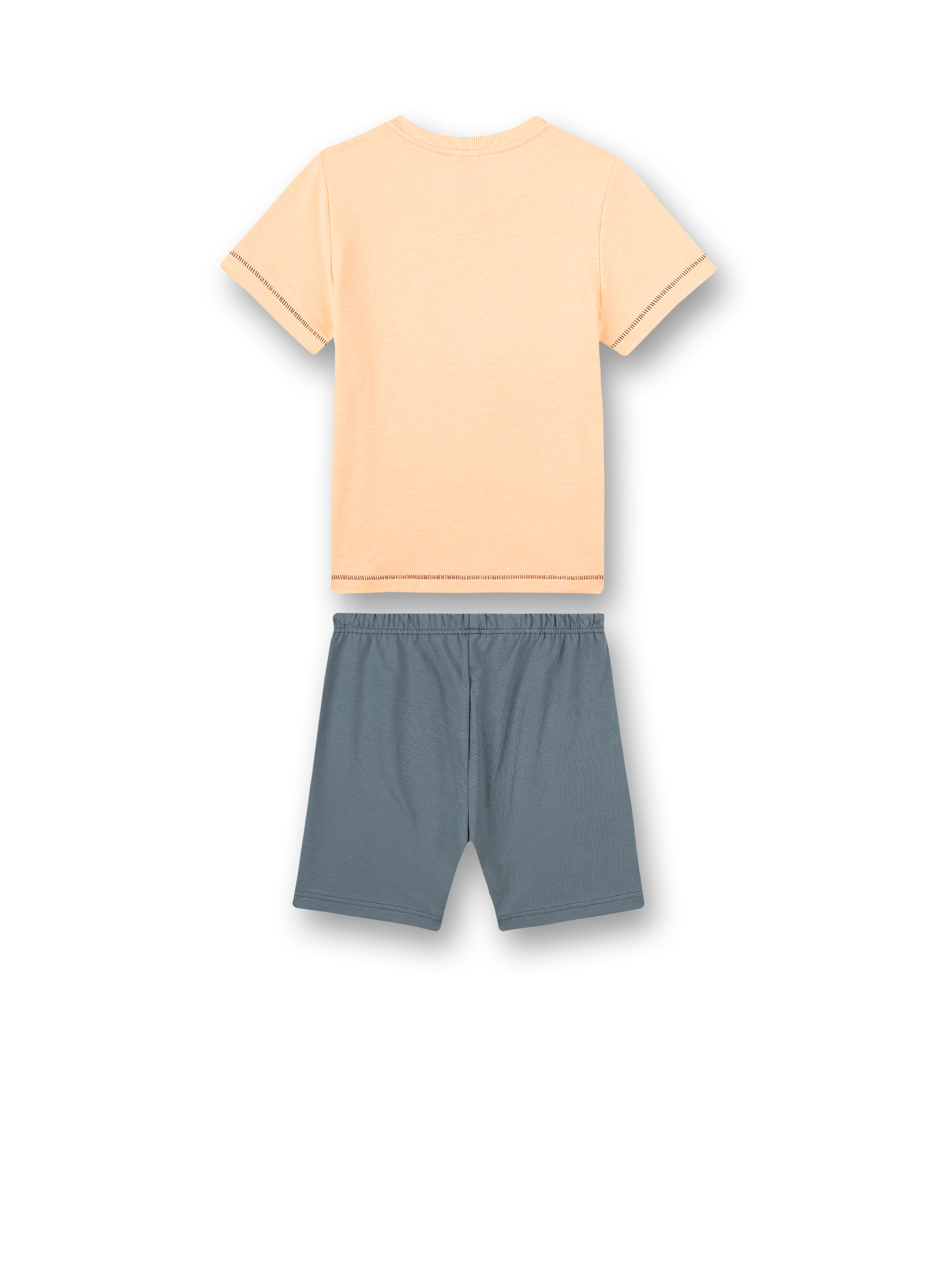Jungen-Schlafanzug kurz Orange Wild at Heart