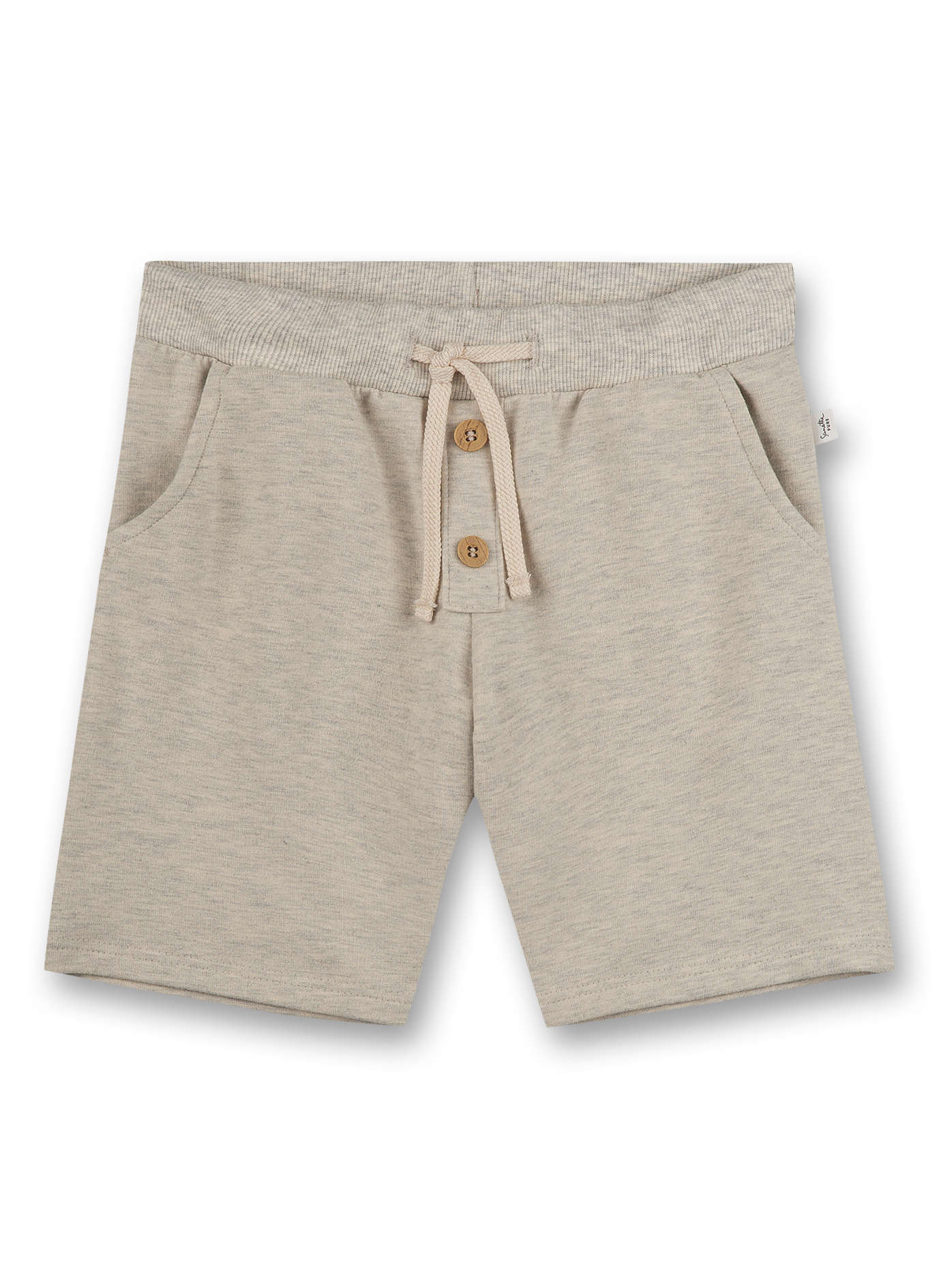 Jungen-Sweatshorts Beigemelange