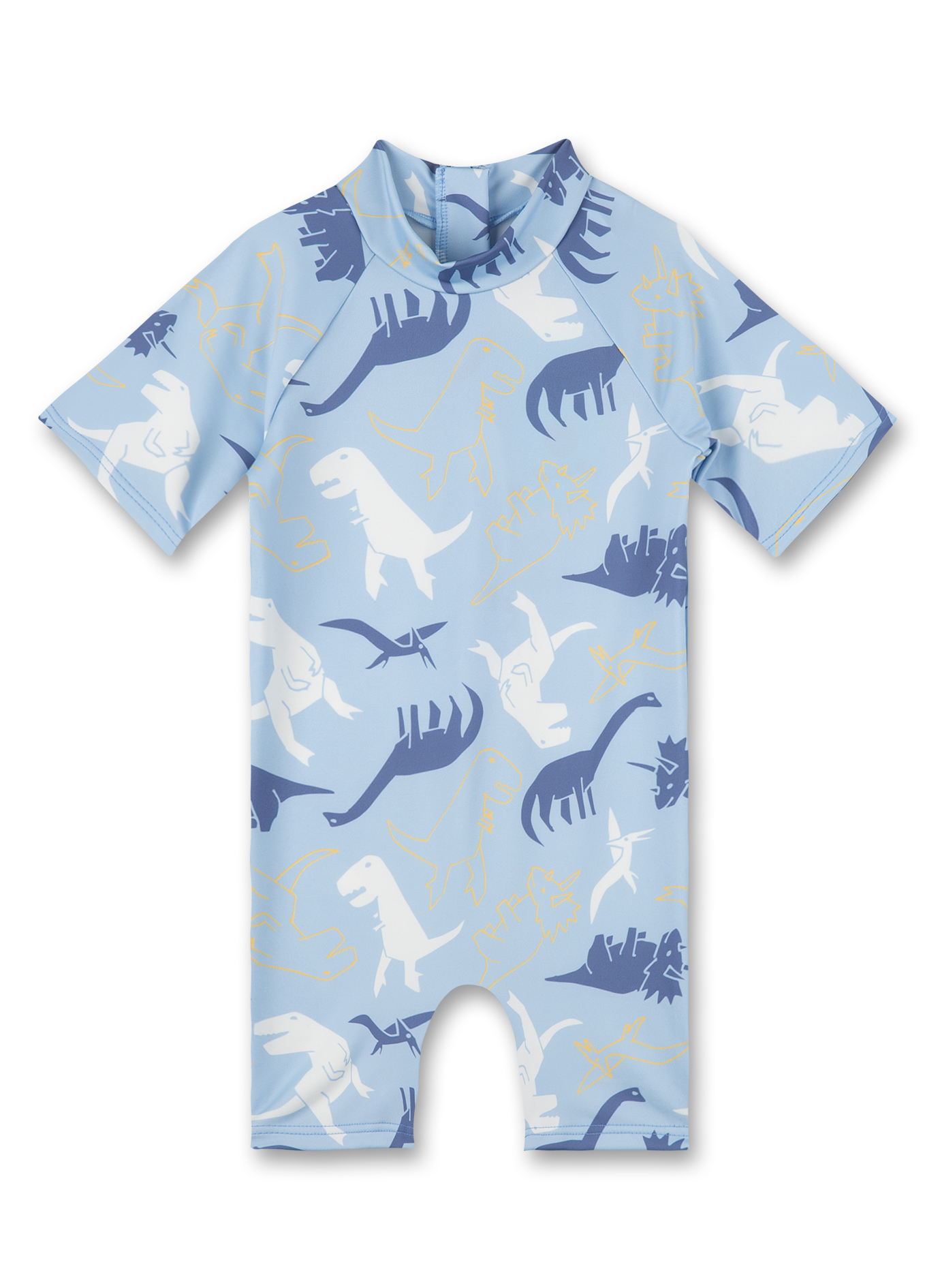 Jungen-Schwimmanzug Hellblau