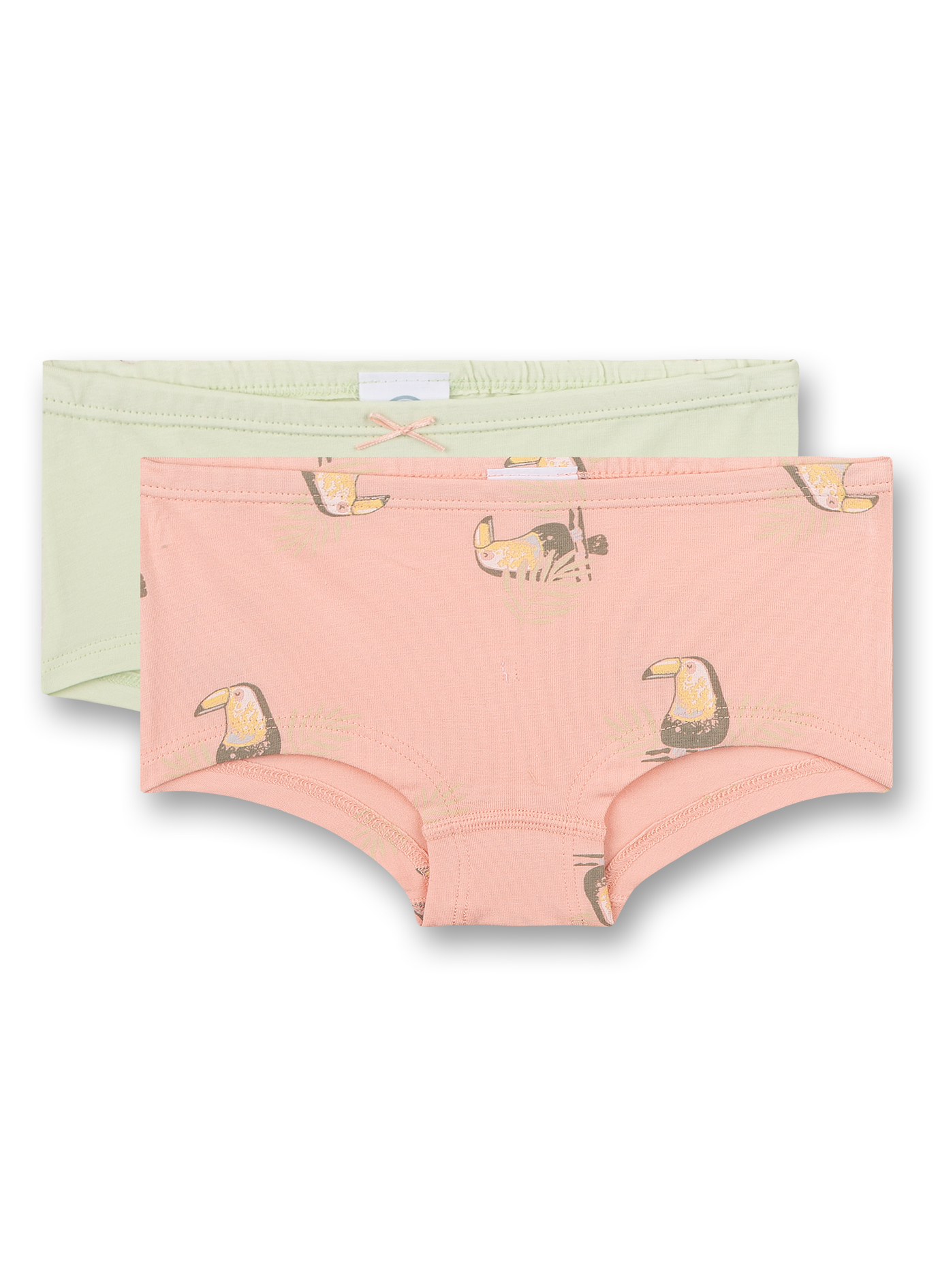 Mädchen-Cutbrief (Doppelpack) Rosa und Grün