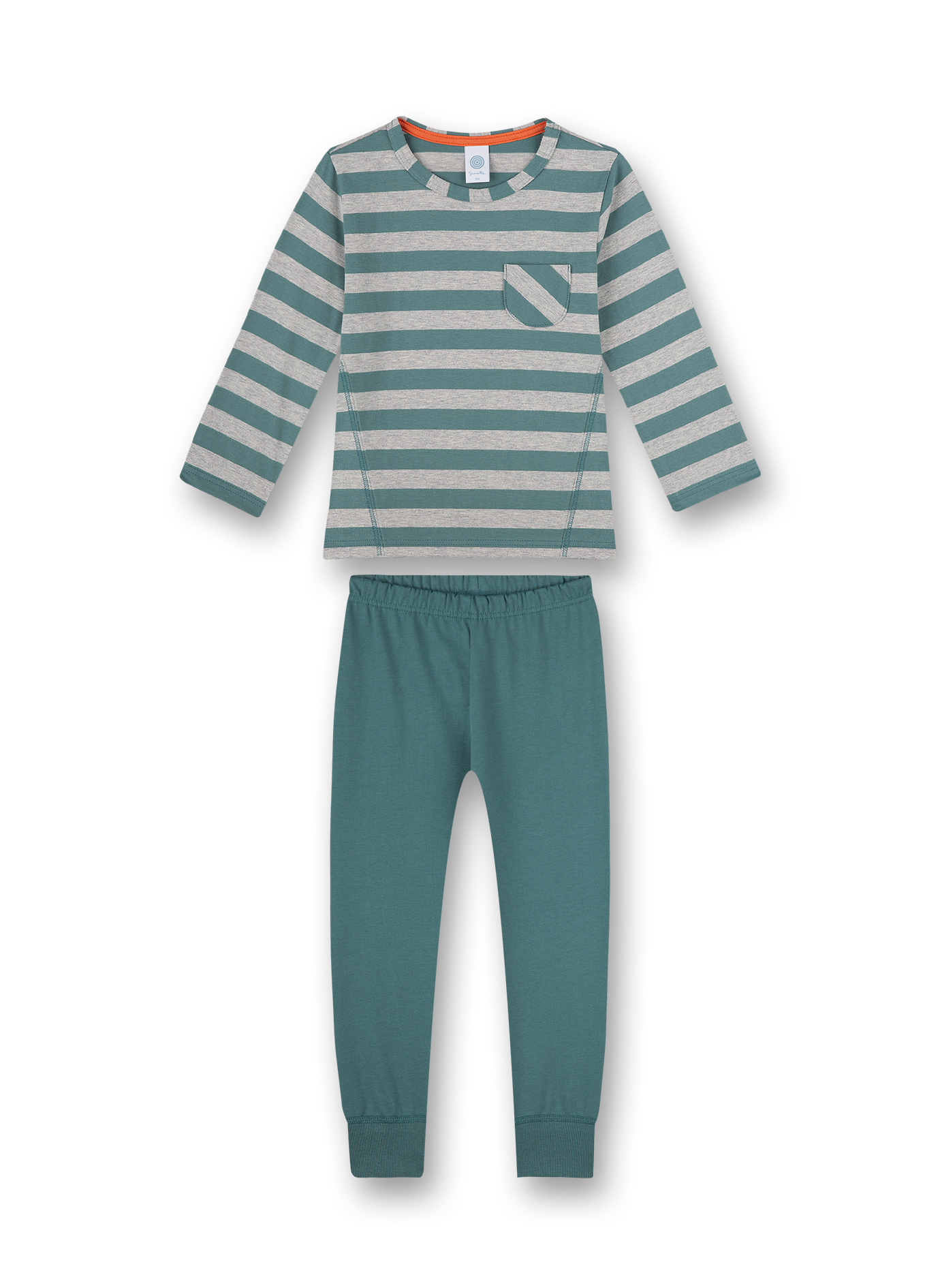 Jungen-Schlafanzug Blau Plane