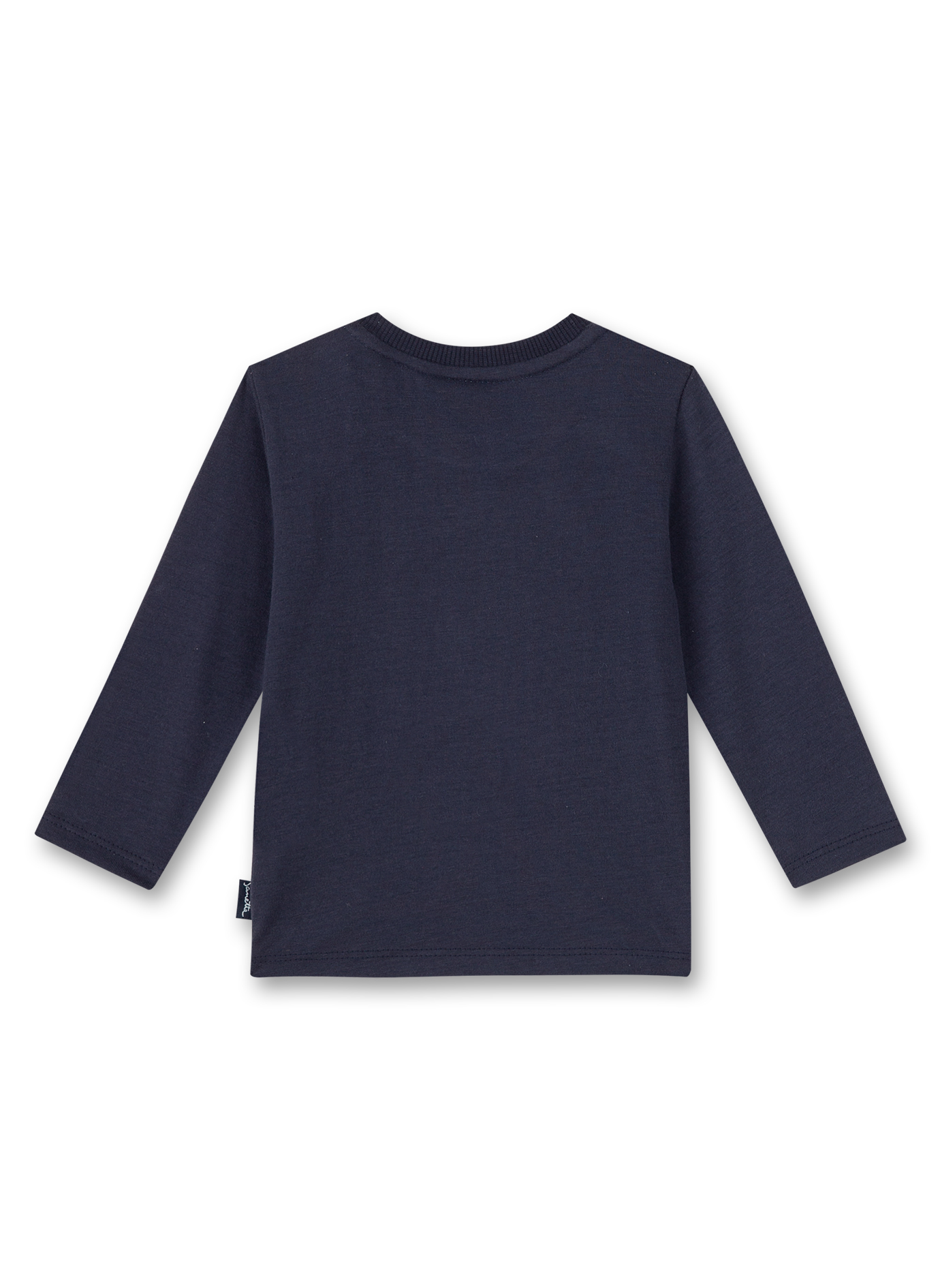 Jungen-Shirt langarm Dunkelblau