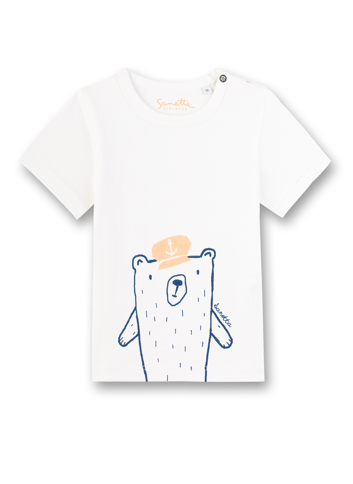 Jungen T-Shirt Weiß Submarine