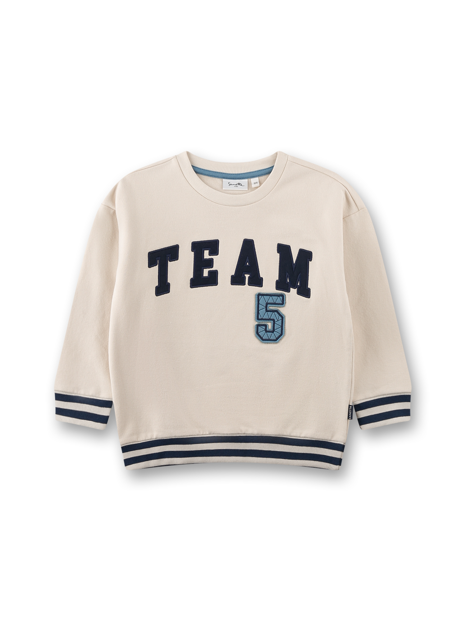 Jungen-Sweatshirt beige 