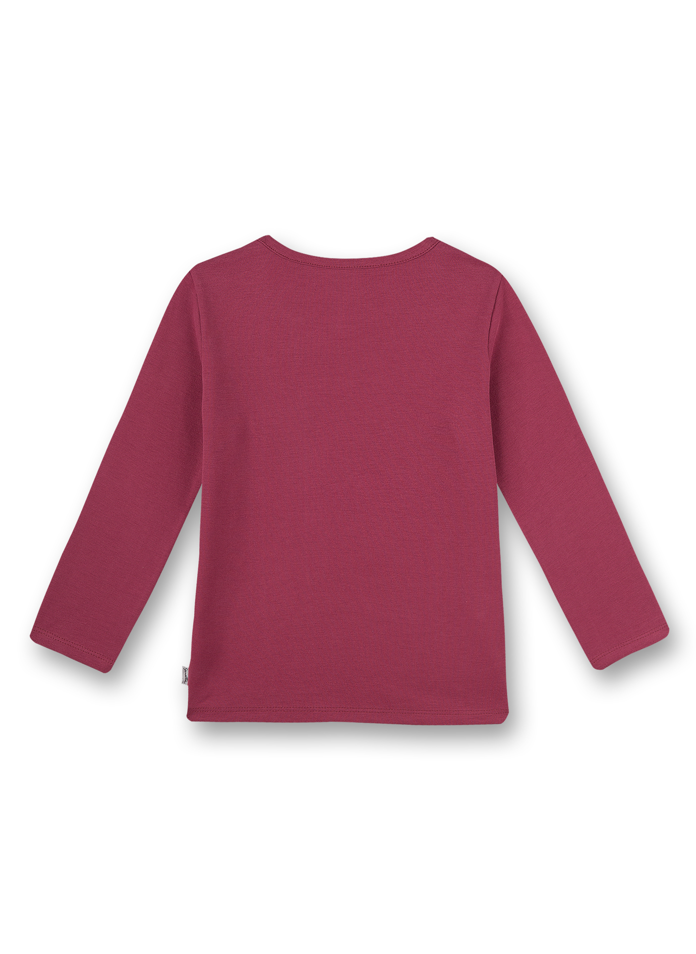 Mädchen-Shirt langarm Rosa Sweat Fruits