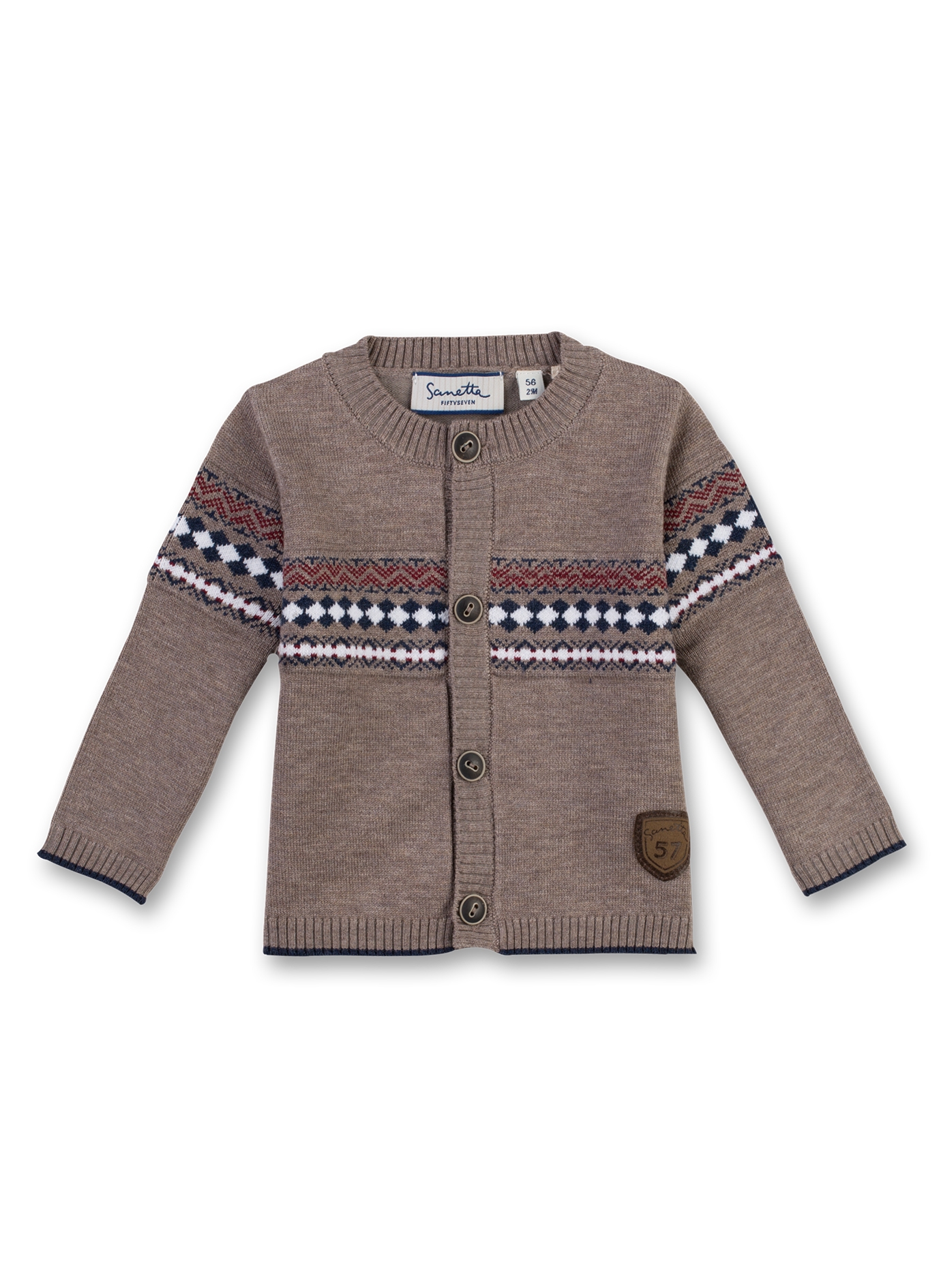 Jungen-Strickjacke