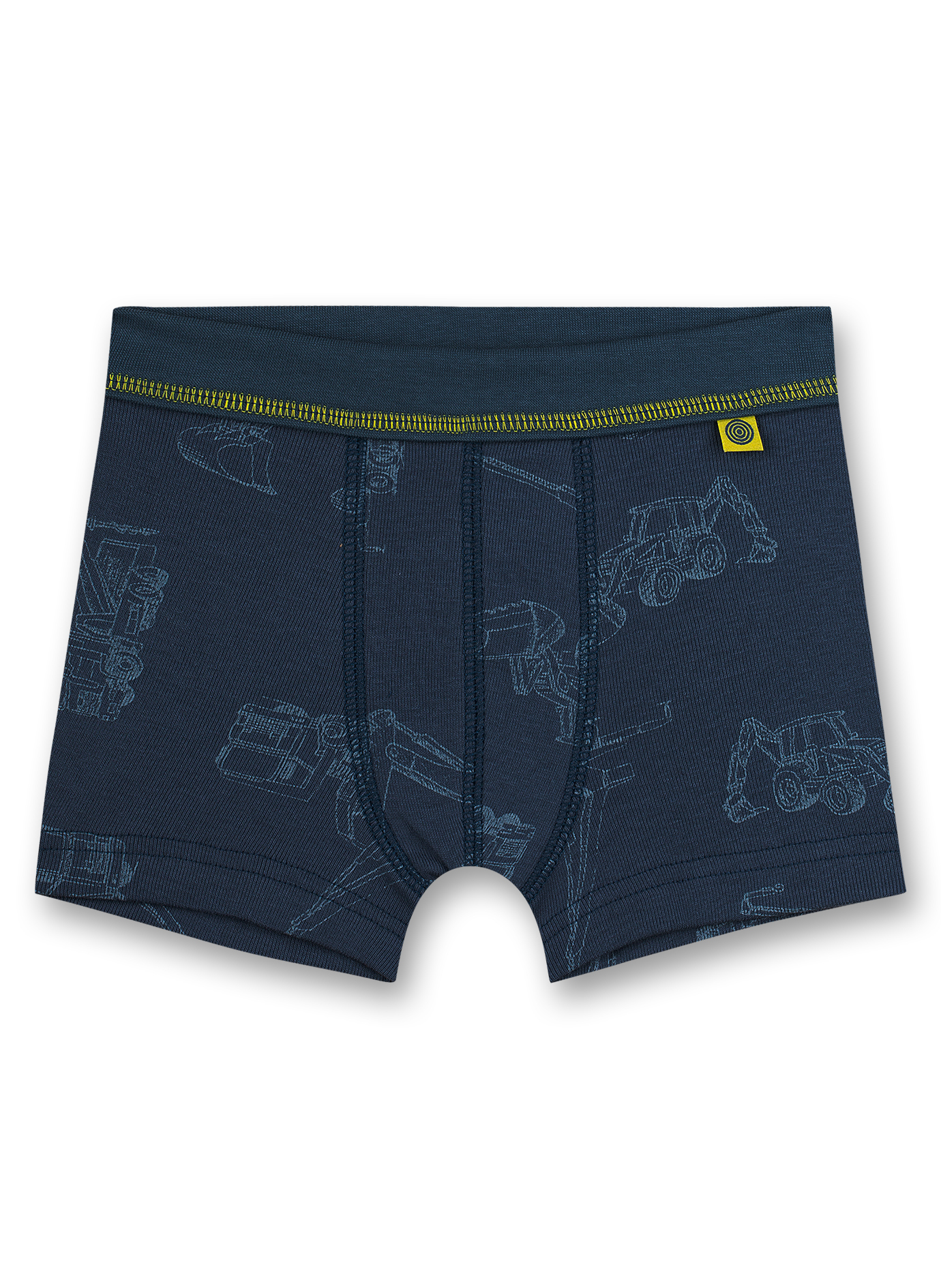 Jungen-Hipshorts Dunkelblau Building