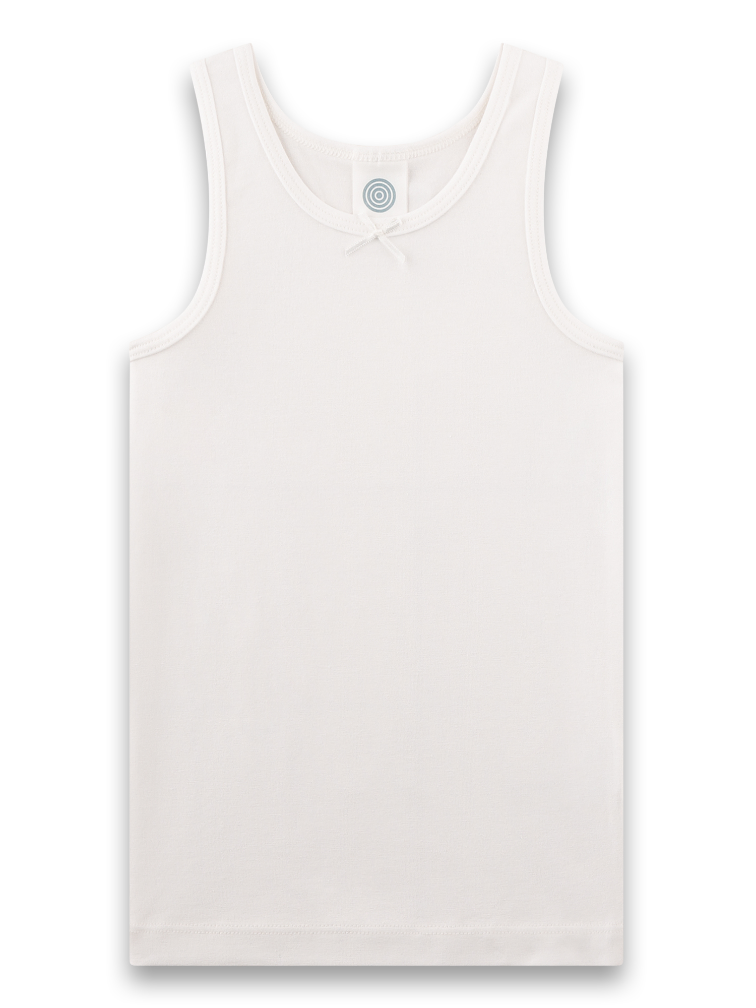 tank top, white, sleeveless, undergarment, plain