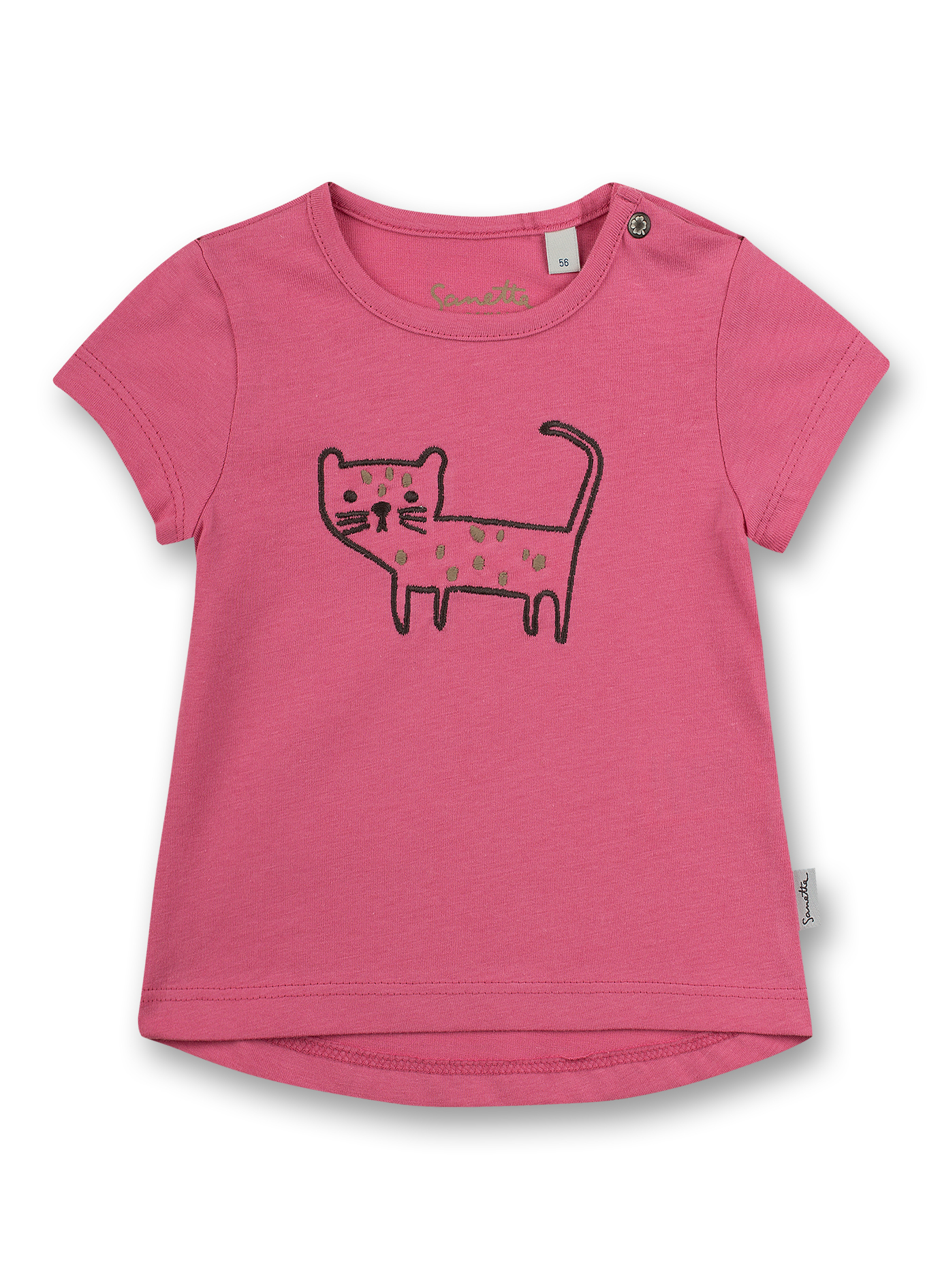 Mädchen T-Shirt Pink Lovely Leo