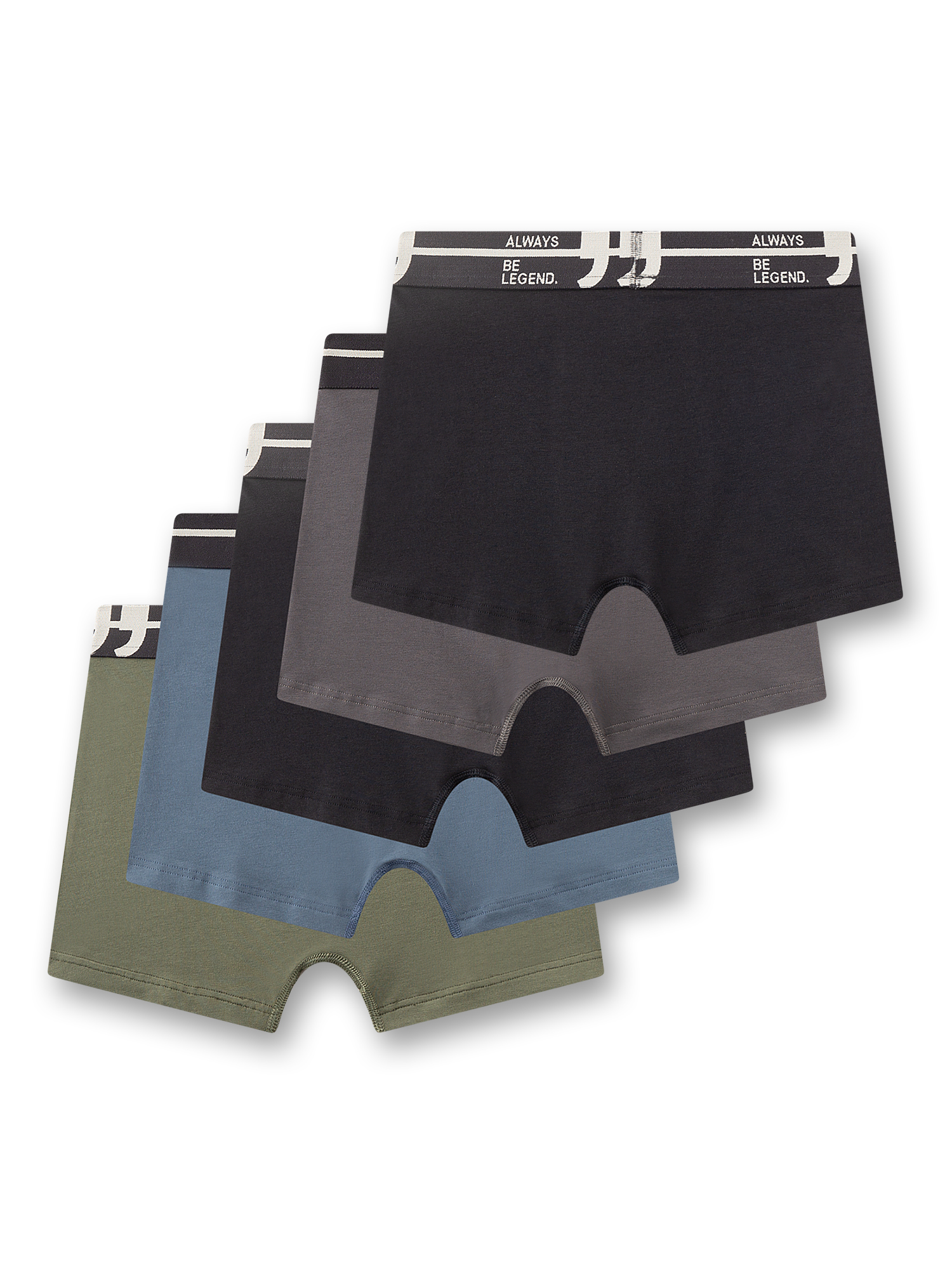 Boxers, Unterwäsche, Slips, Mehrfachpack, Unifarben