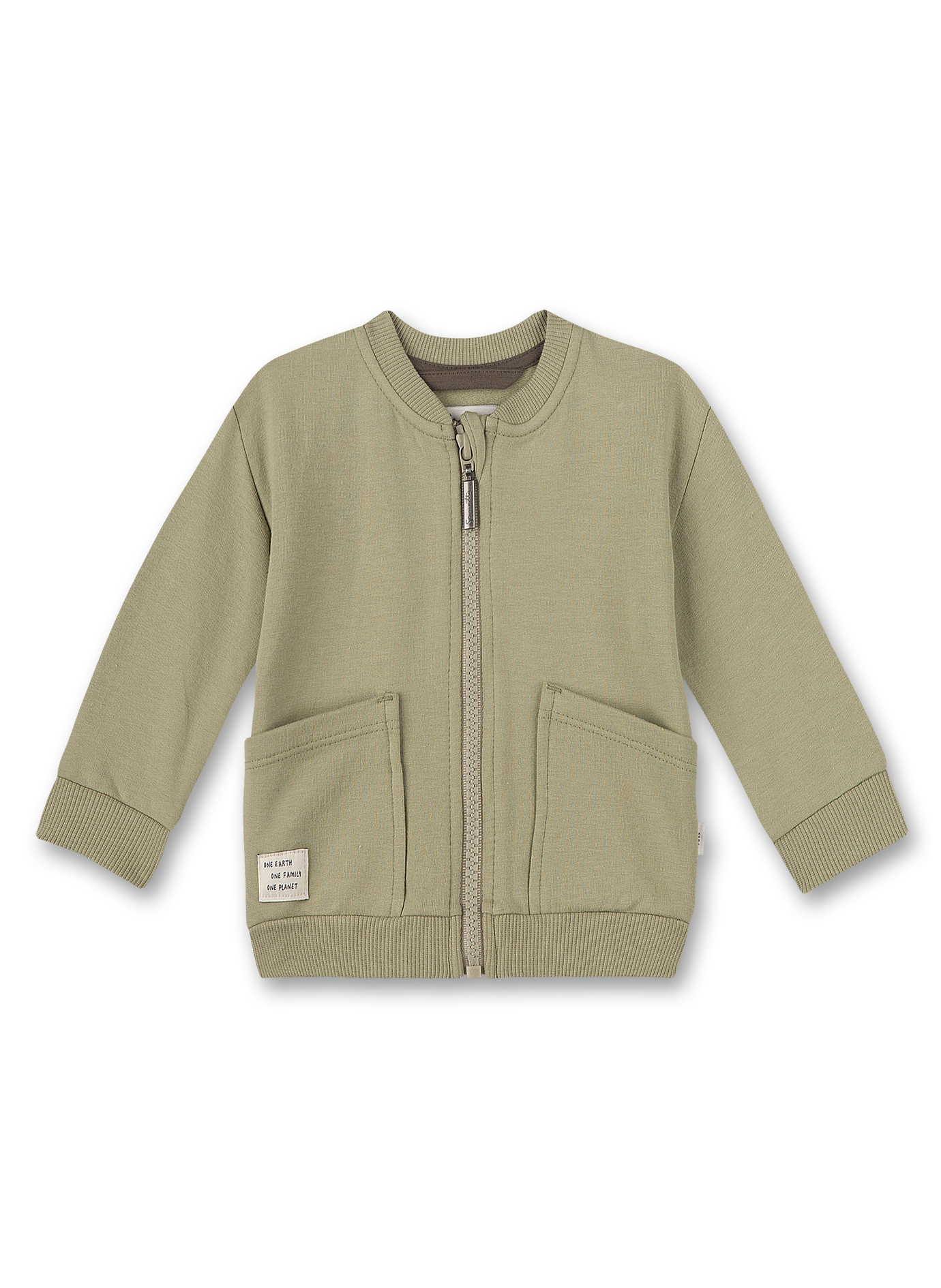 Jungen-Sweatjacke Grün