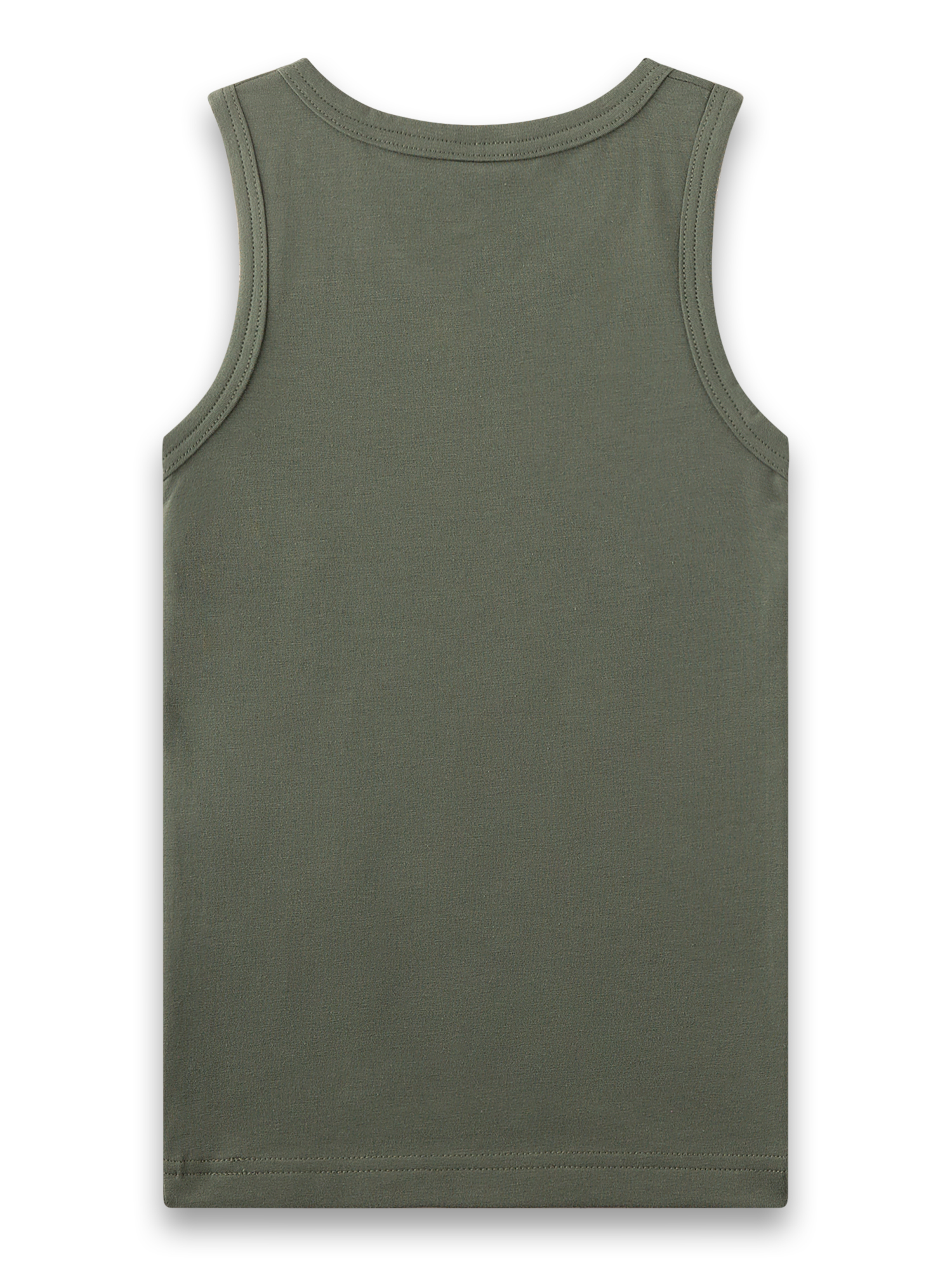 Tanktop, Sommershirt, Olivgrün, Kleidung, Unifarben