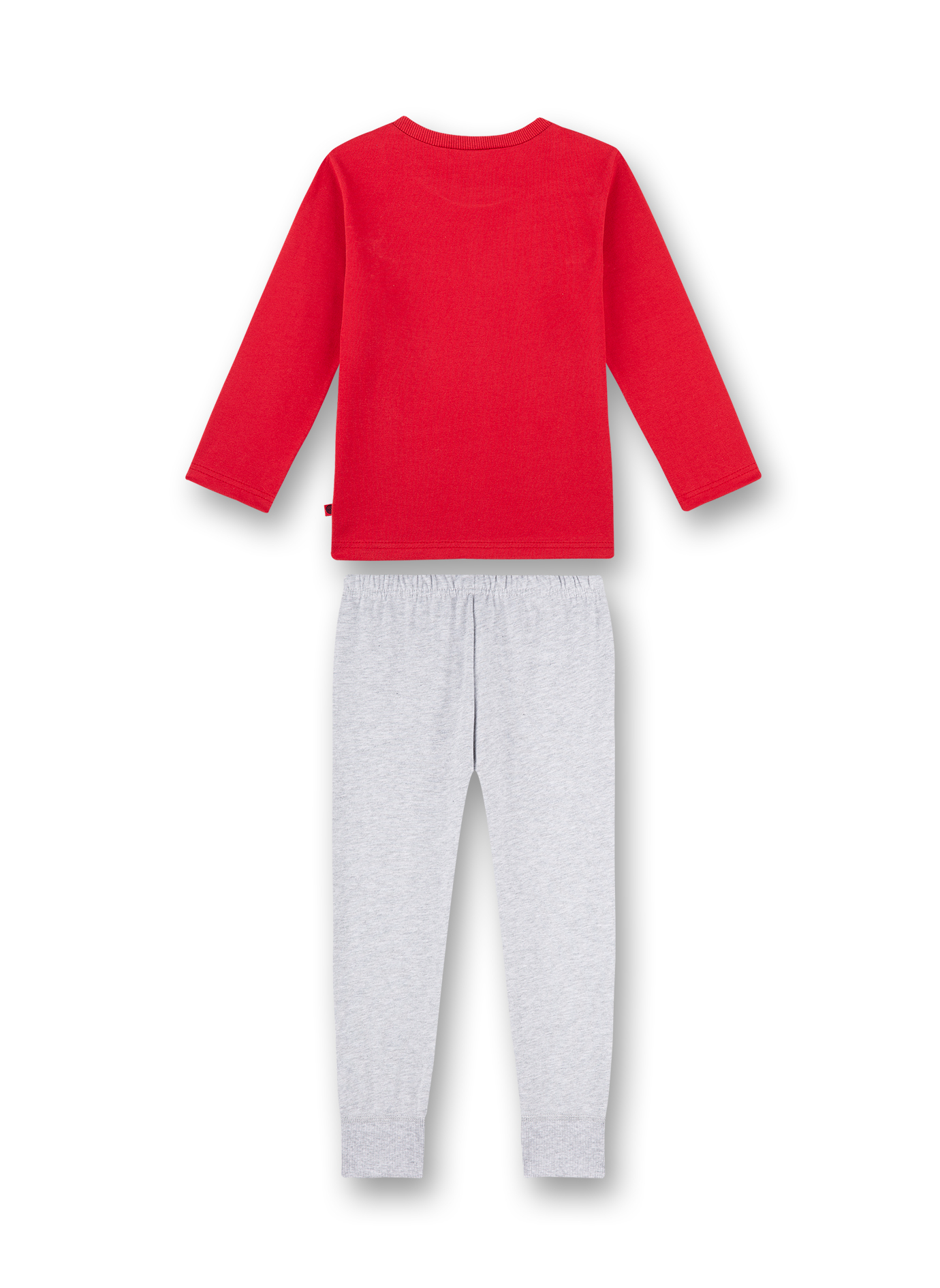 Jungen-Schlafanzug lang Rot Let's go Play