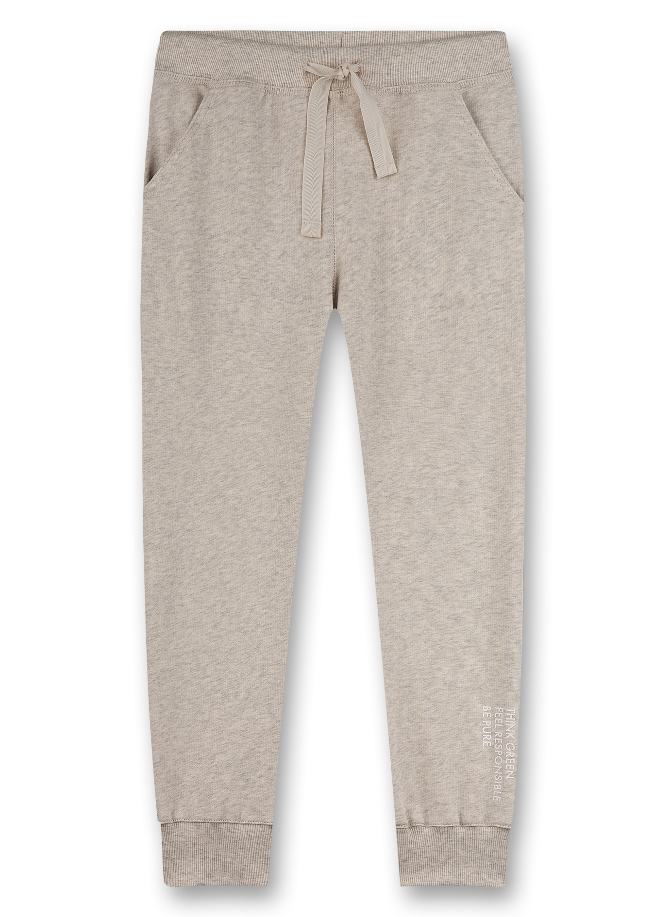 Unisex-Sweathose Beige