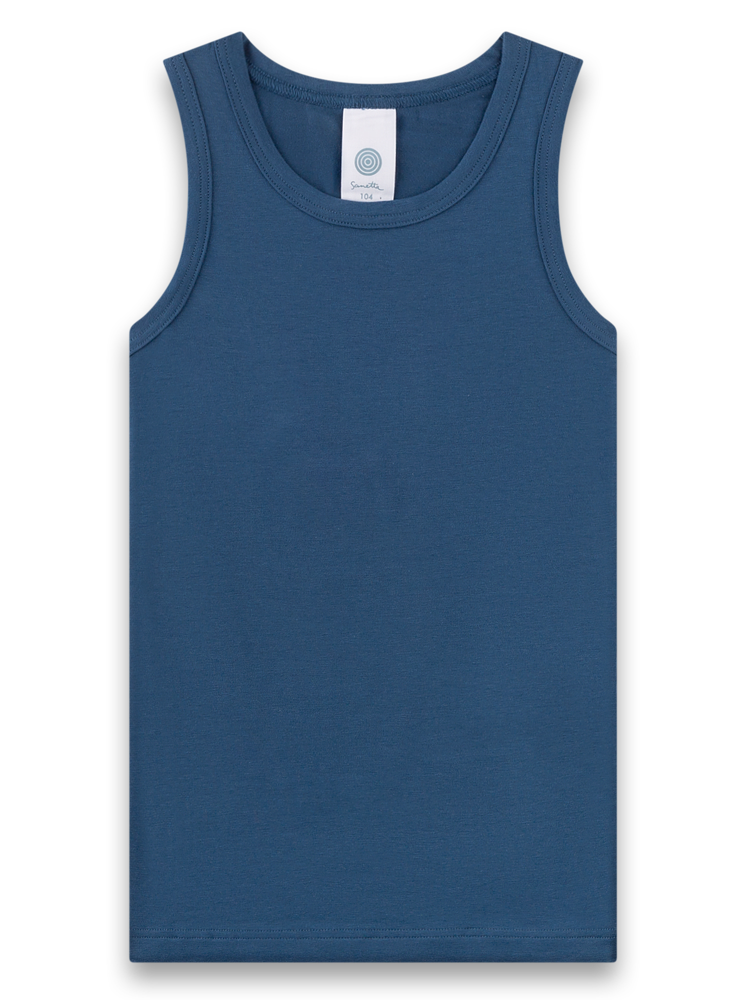 Tanktop, Sommers, Blau, Uni, Kinder
