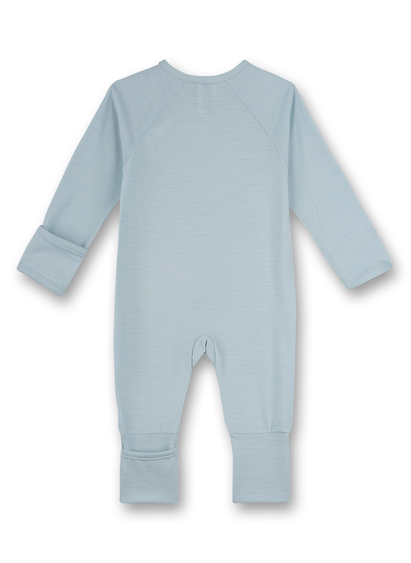 Jungen-Overall Hellblau aus Wolle