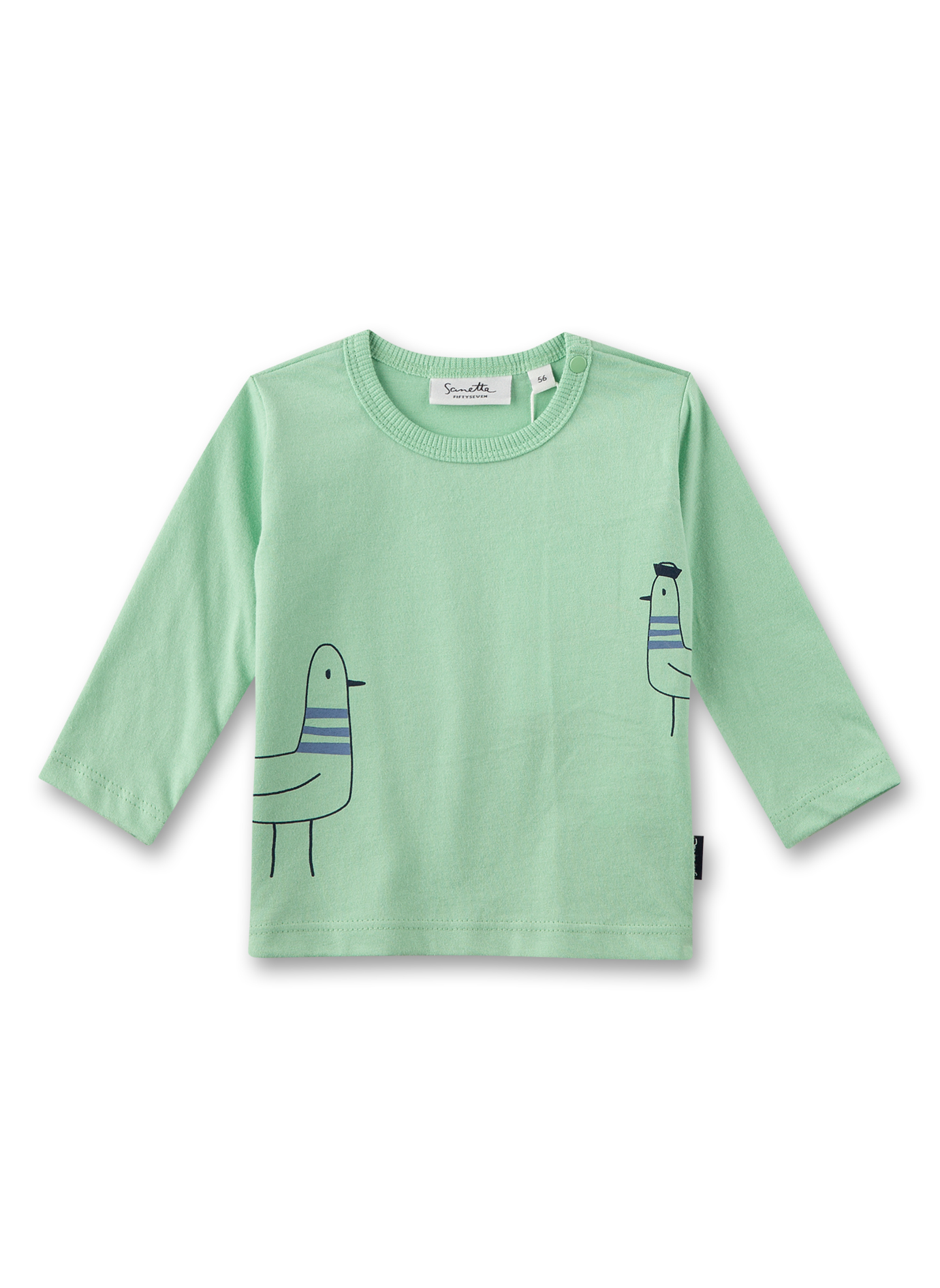 Jungen-Langarmshirt Grün