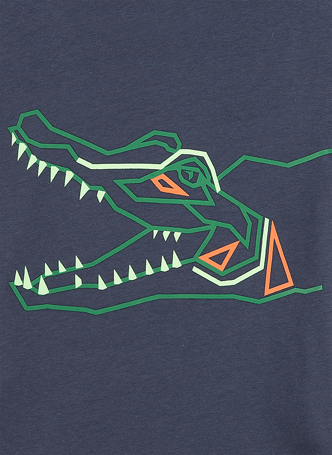 Jungen T-Shirt Dunkelblau Crocodile