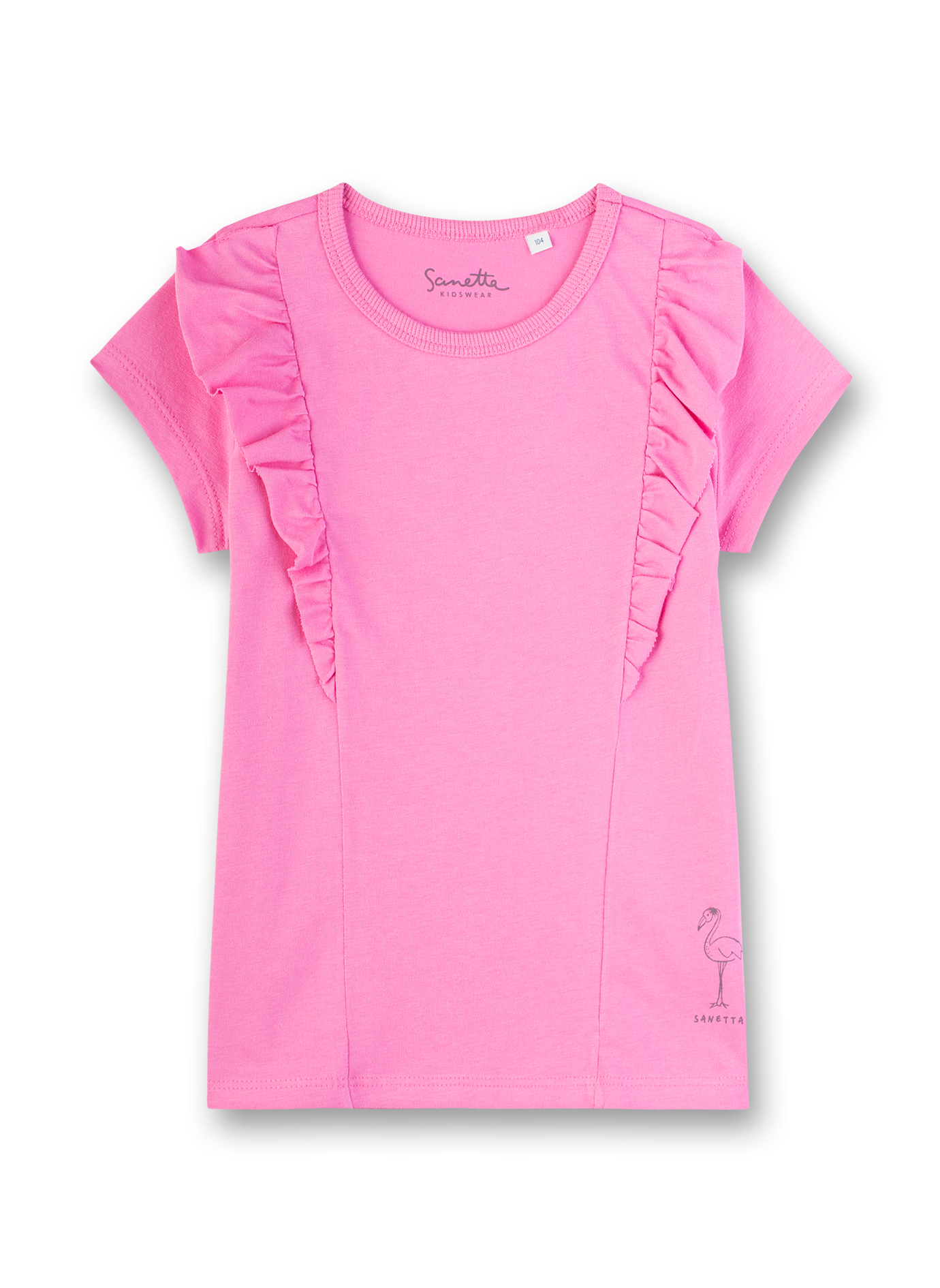 Mädchen T-Shirt Rosa Wild Cat