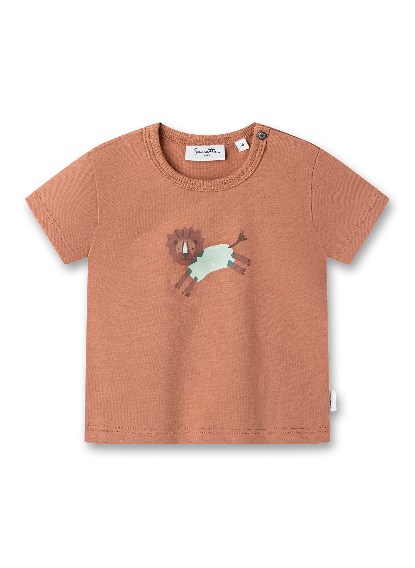 Jungen T-Shirt Braun