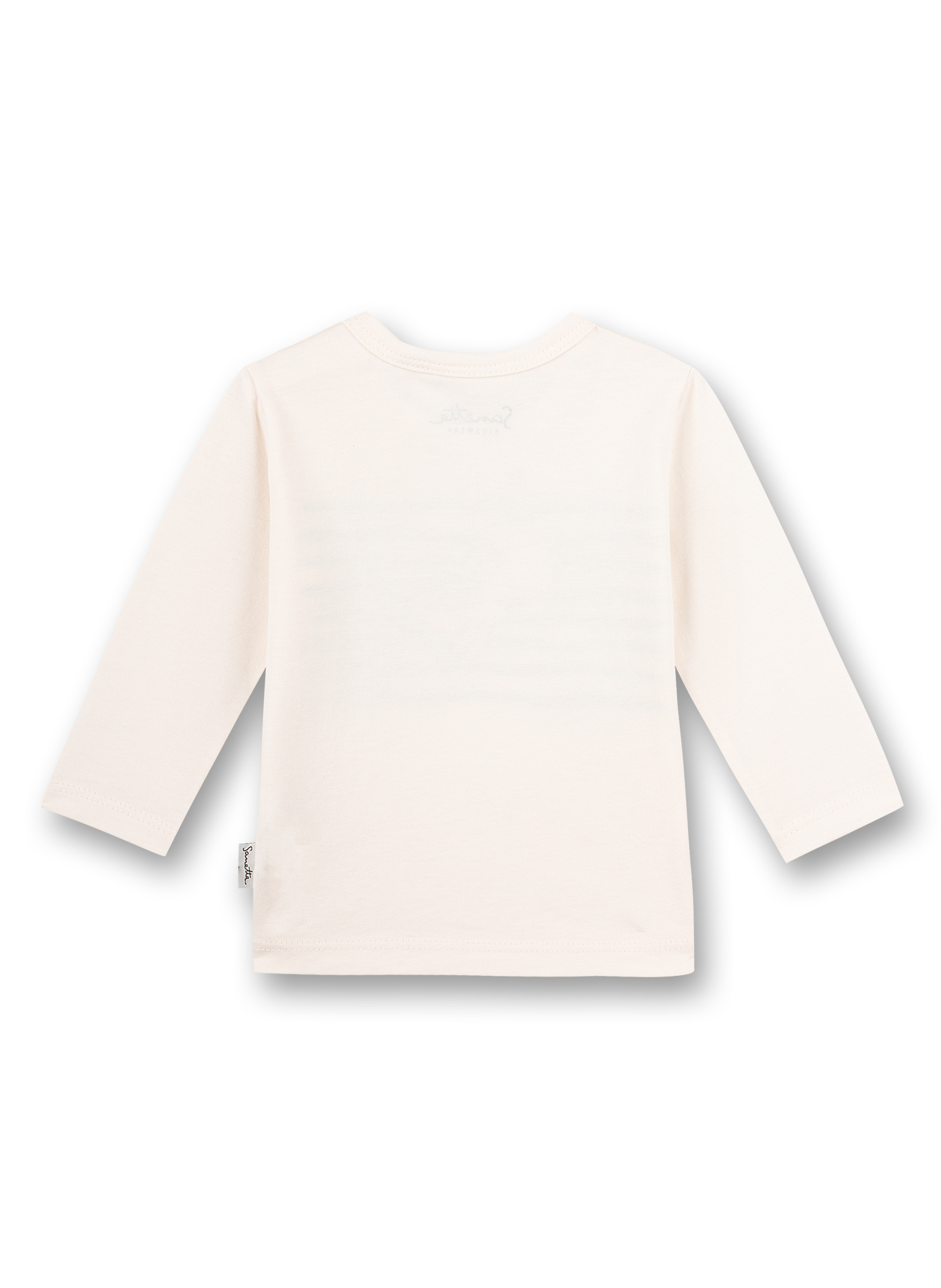 Jungen-Shirt langarm Weiß Ocean Friends