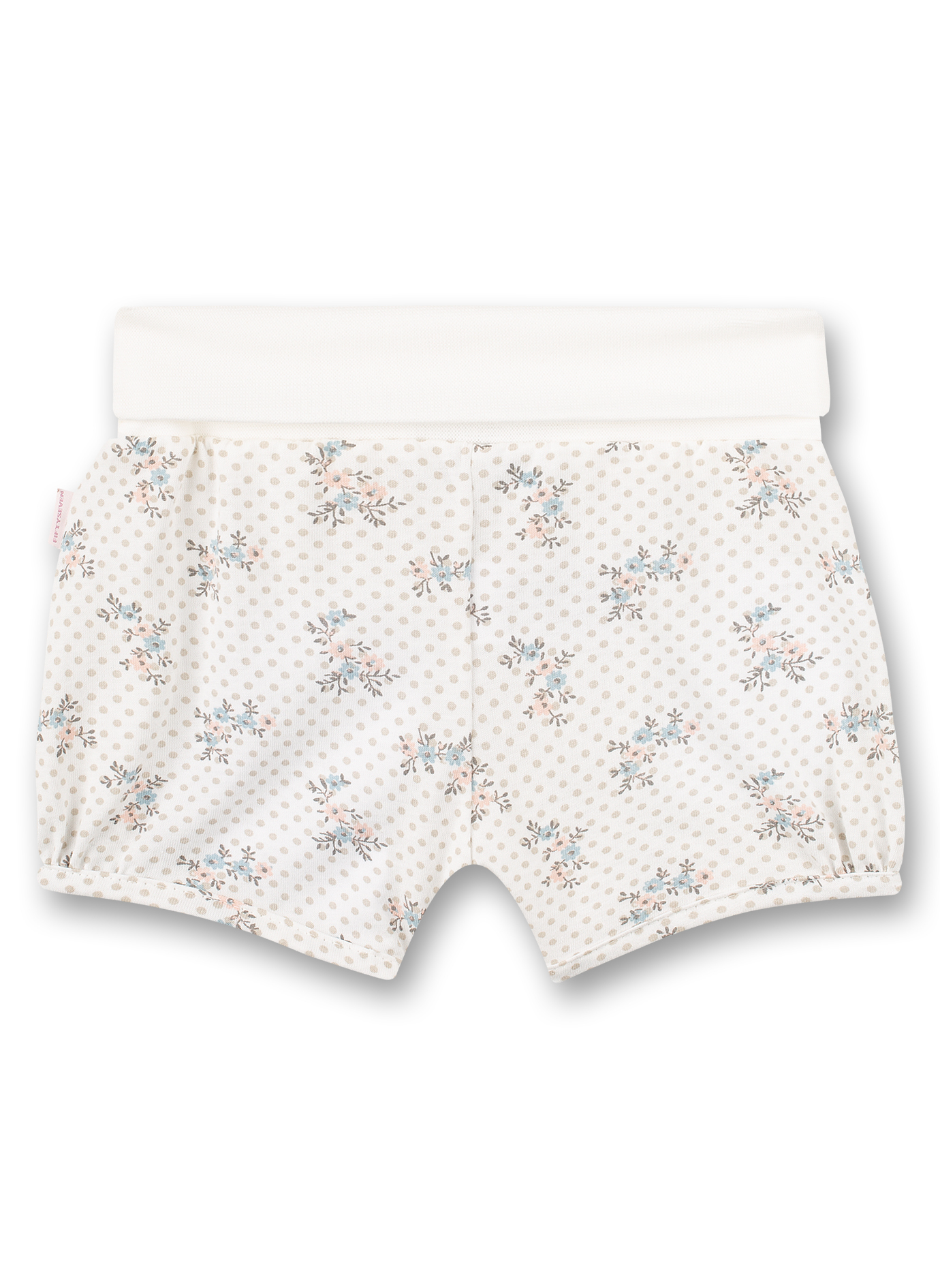 Mädchen-Shorts Off-White Dots-Allover Fluffy Duckling